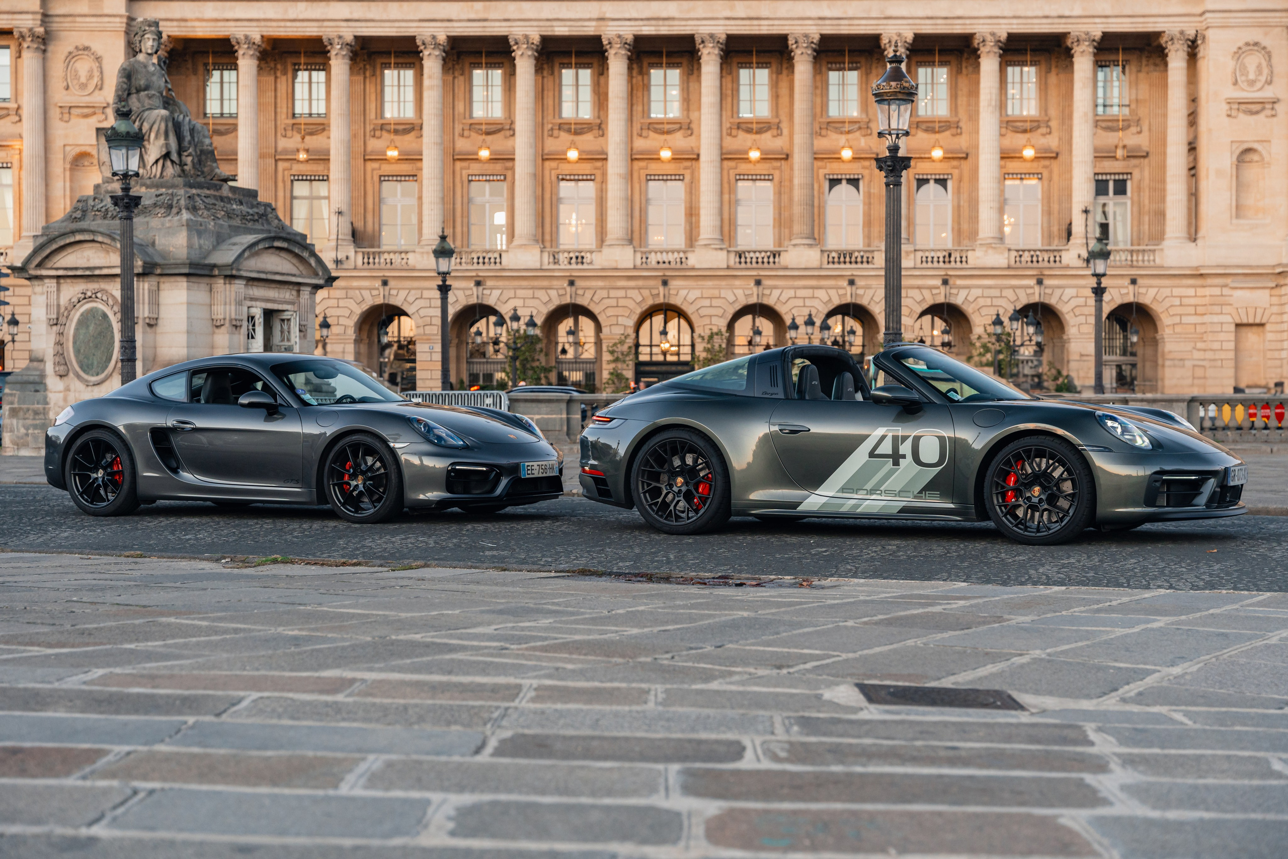 Porsche 911 Targa 4 GTS. Photographe de voitures à Paris — Vitalii Motruk