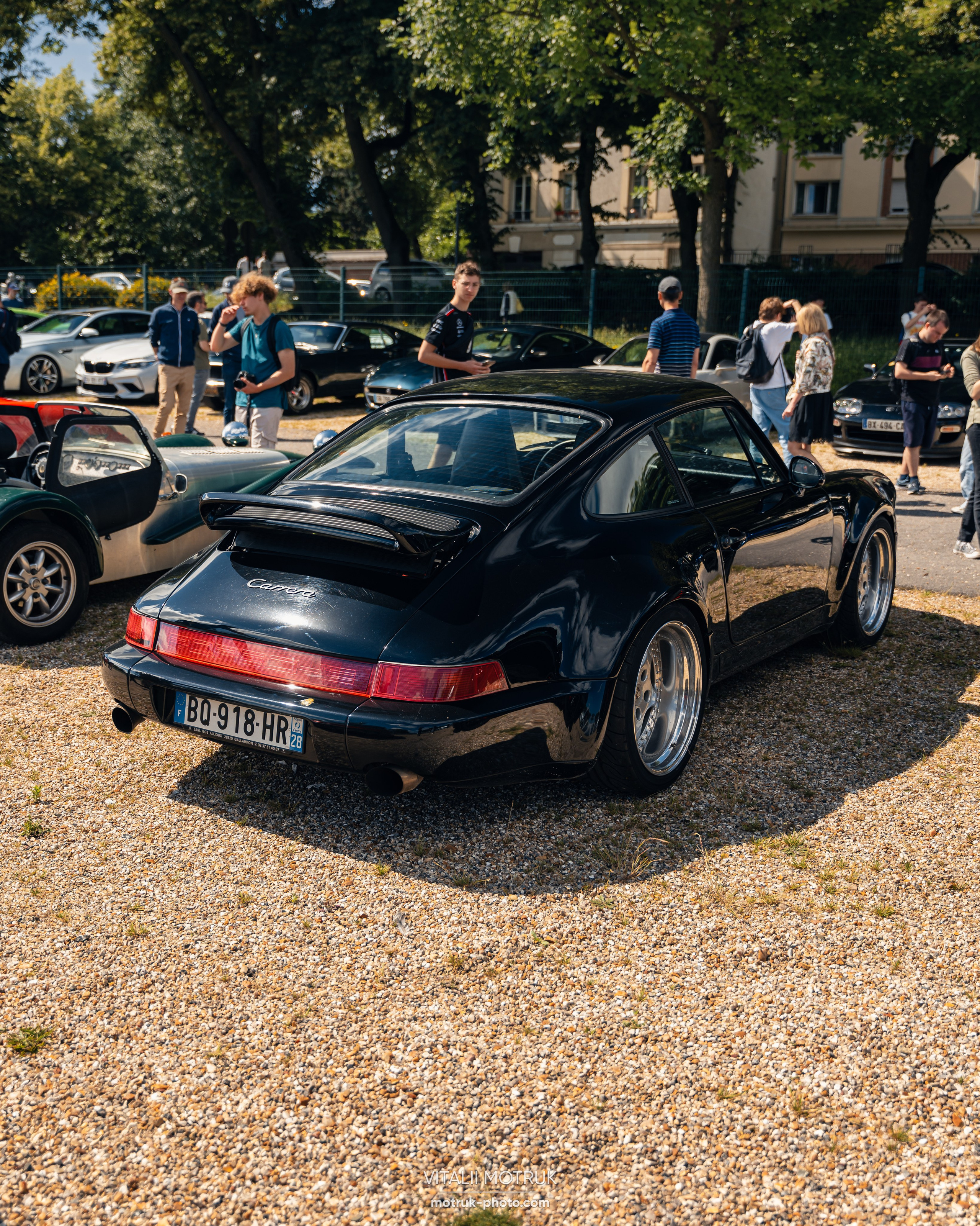 Cars and Coffee 23 juin 2024. Photographe de voitures à Paris — Vitalii Motruk
