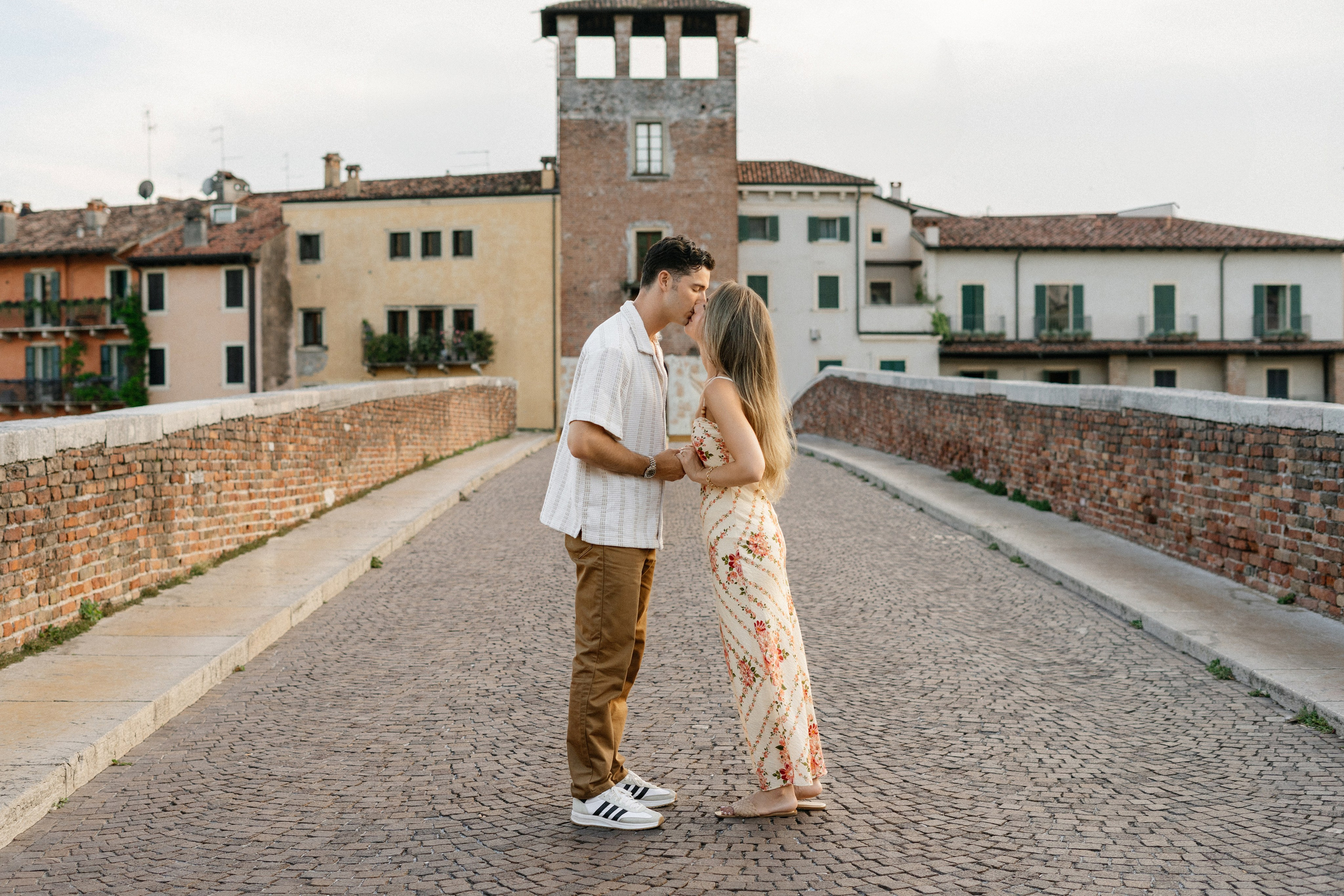 C & C (Ponte Pietra, Verona, Italy). Marriage Proposal Photographer in Verona, Lake Garda and Dolomites| Diana Fedrigo