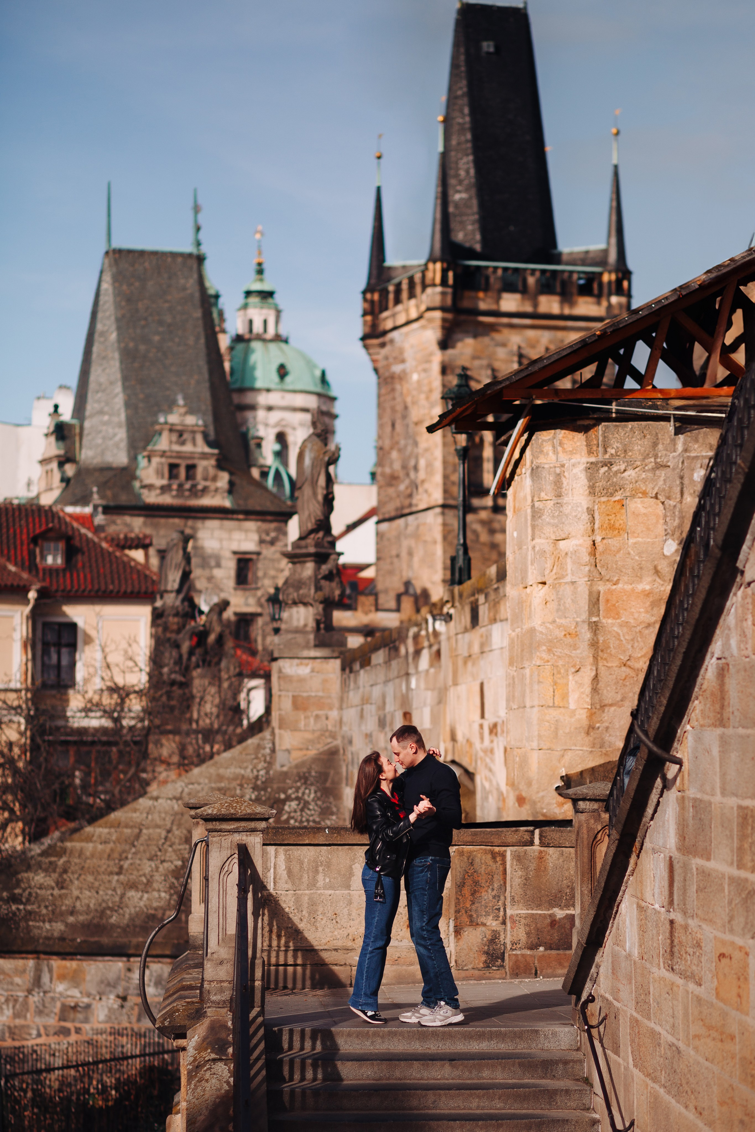 Inna & Alexander. Photographer in Prague for tourists