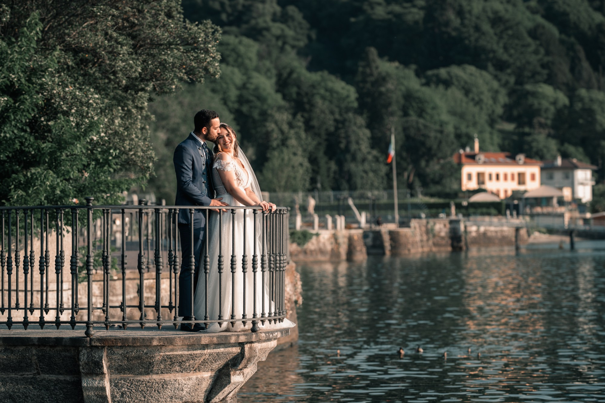 Alessia & Michael. Fotografo matrimonio Lago di Como Ferrari Media Production
