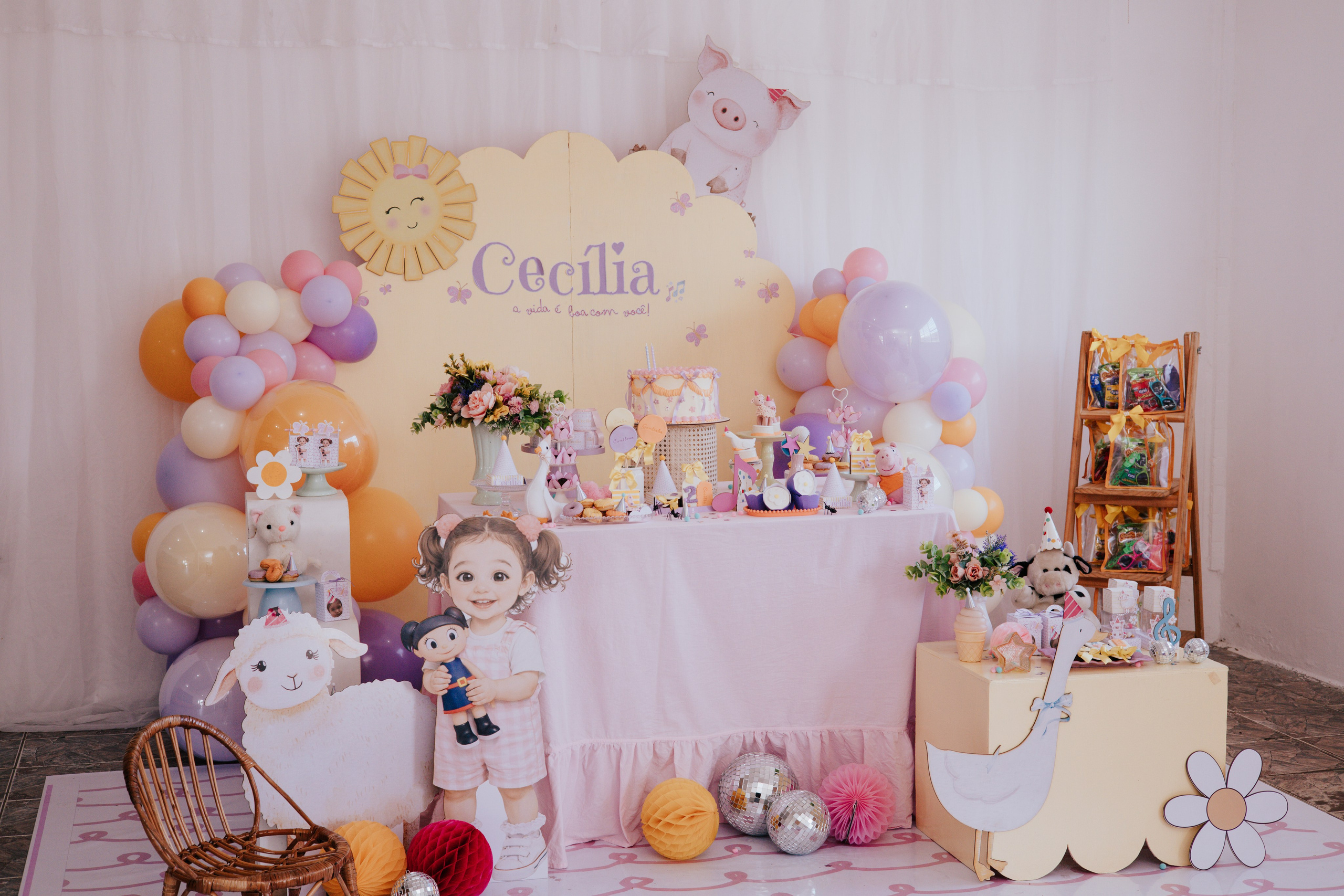 Cecília 2 anos. Fotografia de família e parto