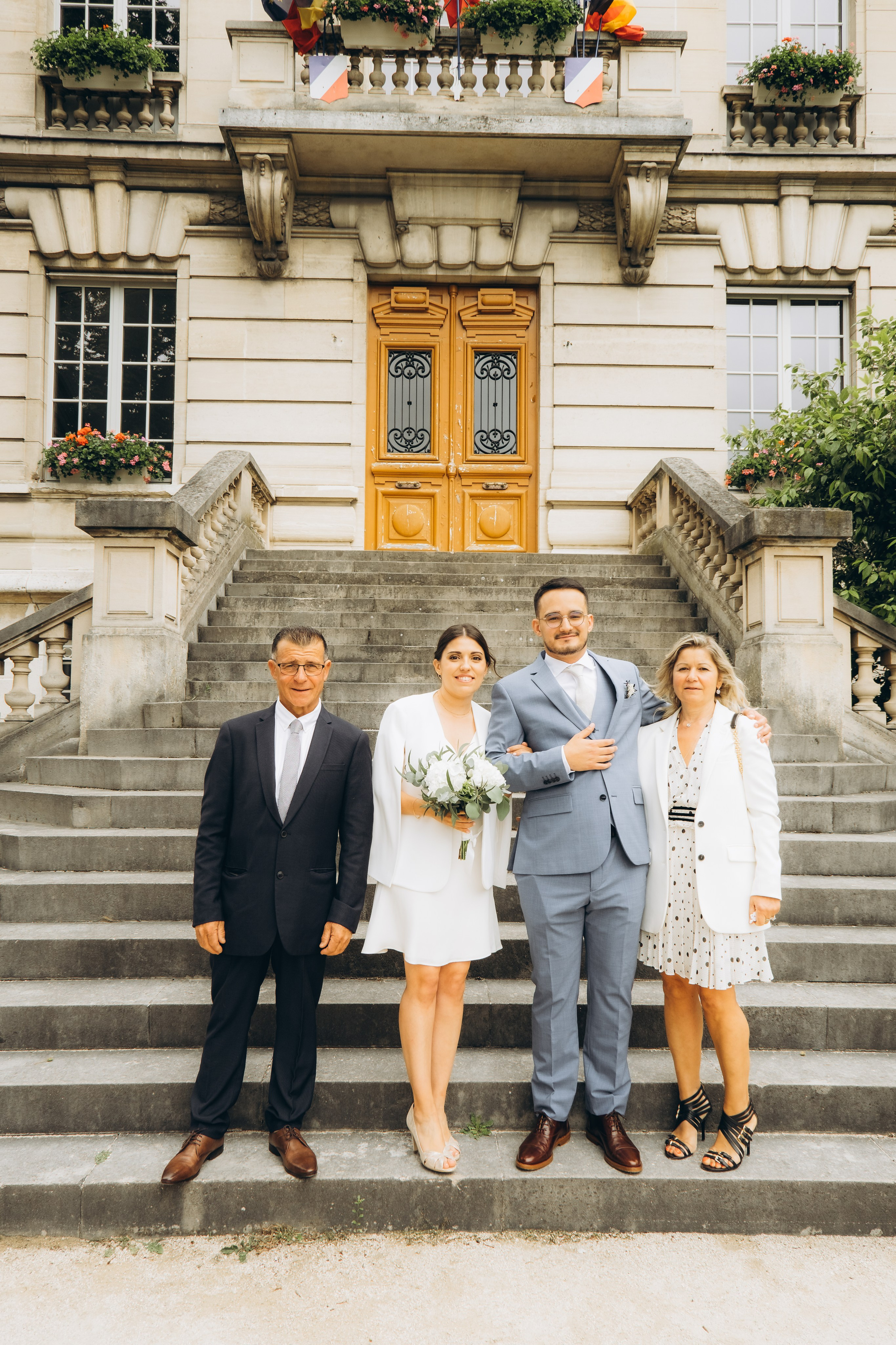Liliana & Loic Wedding Day. Photographer in Paris Marina Chaput