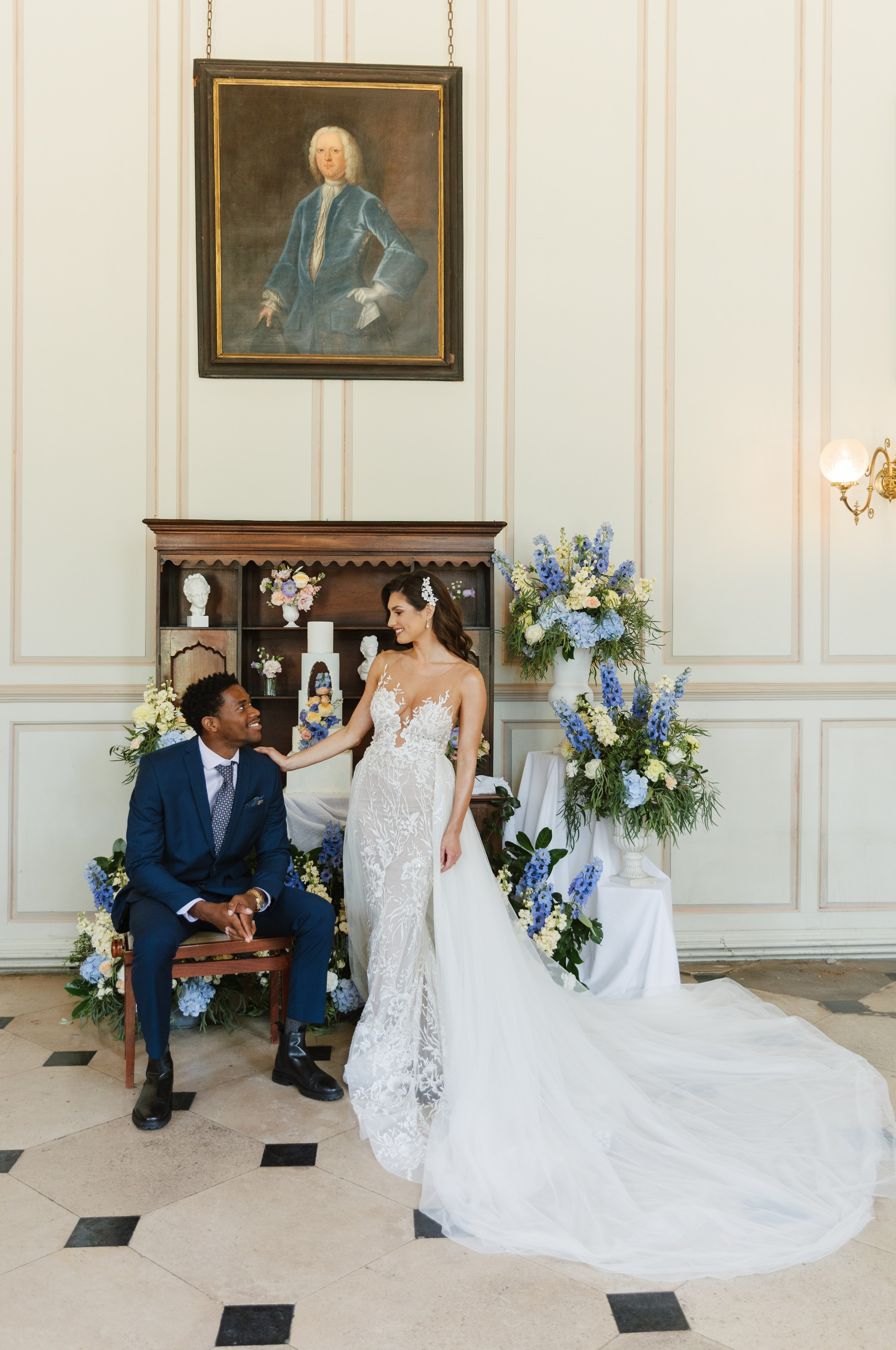 Regal Romance | Editorial Photoshoot at Gosfield Hall, London Estat. YES I DO PRODUCTION — Wedding photography&videography