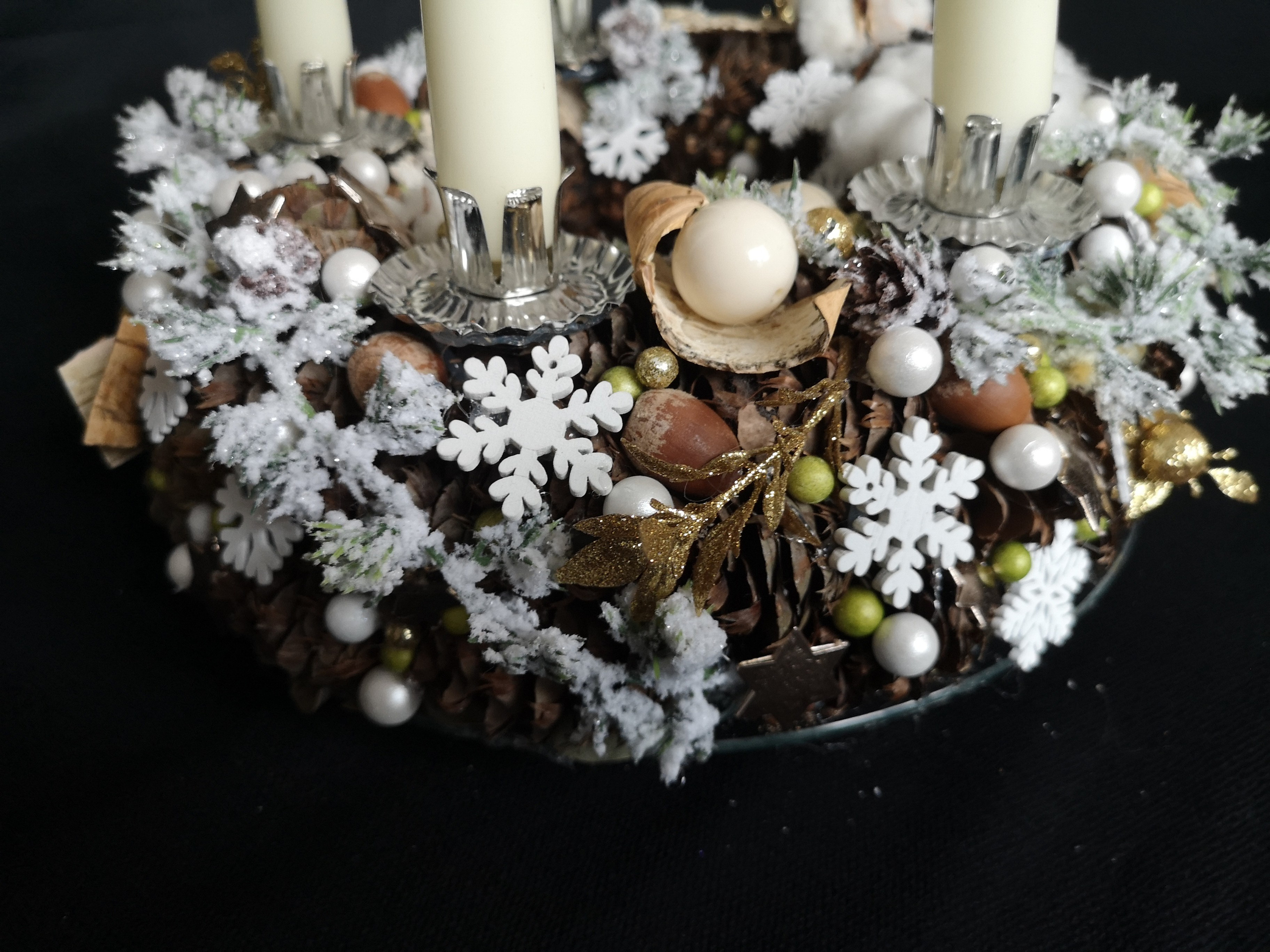 Adventes vainadziņi. Event design, decoration, floristry, gift, Irina Novika, Riga, Latvia