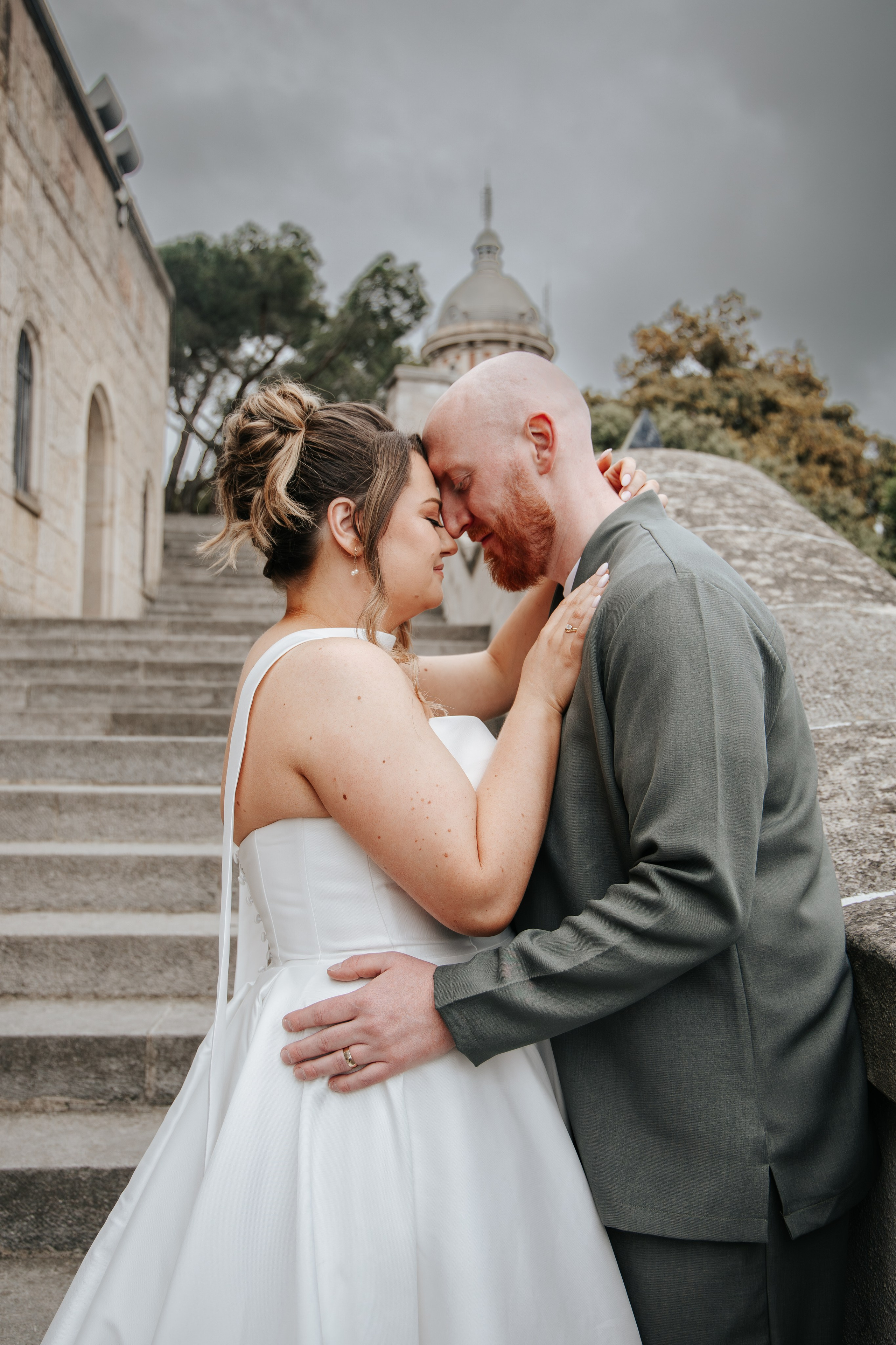 Sophie & Corey, 02/05/2026, Observatorio de Fabra, Barcelona. Fotógrafa de bodas en Girona, Costa Brava | Wedding Photographer Evgenia Gruntovaya