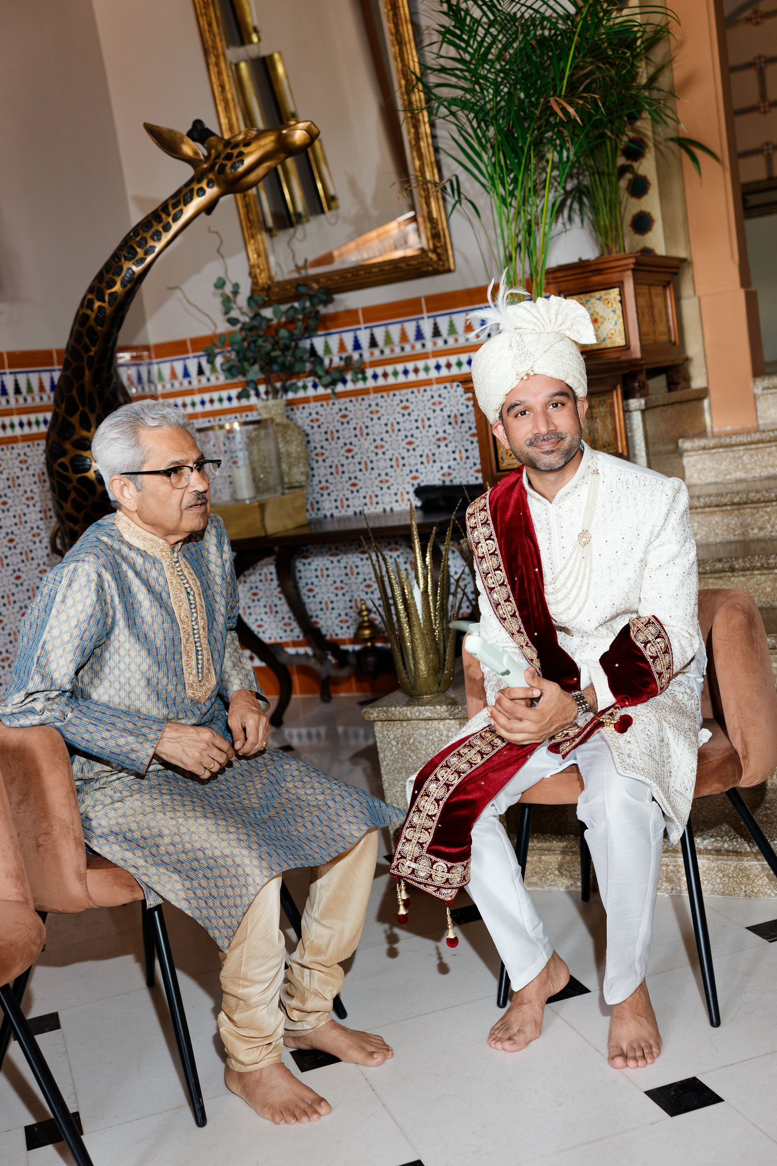 Indian wedding at Gran Villa Rosa, Barcelona