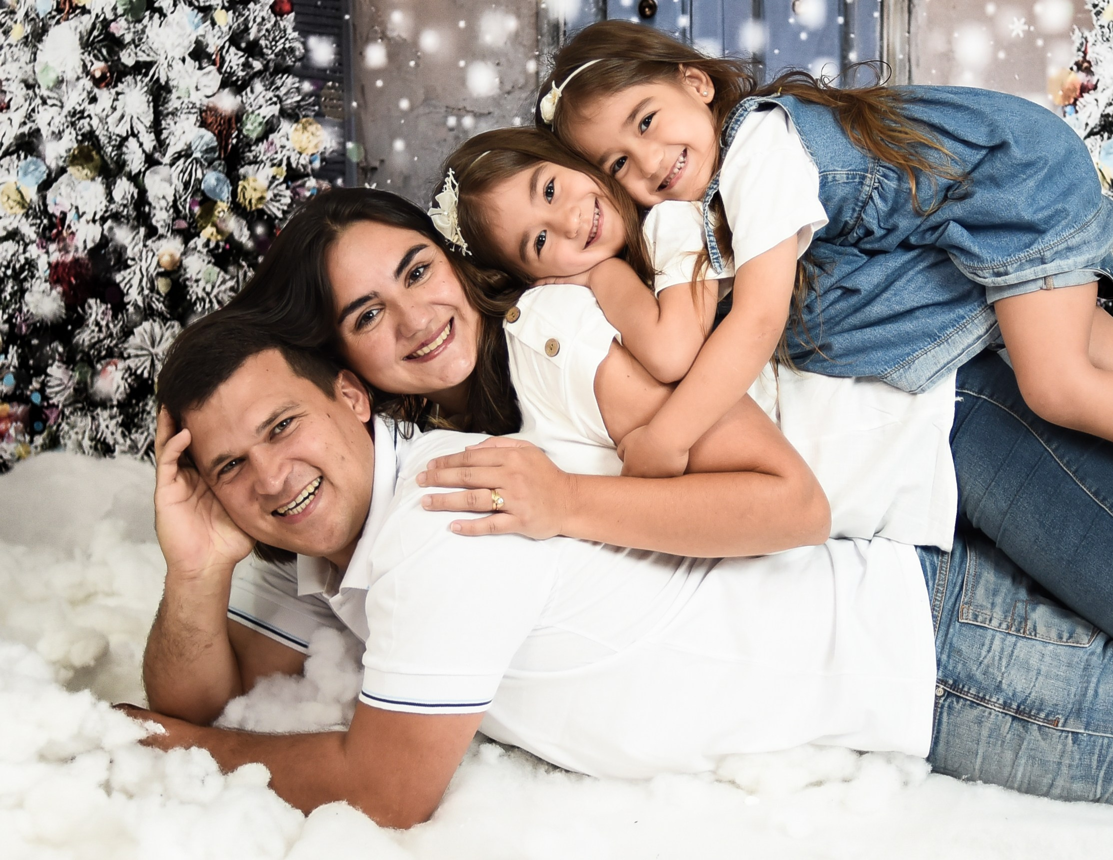 Sesión Navideña de Ariana y Martina. Fotografo de casamiento en misiones y fotógrafo de familia  Posadas