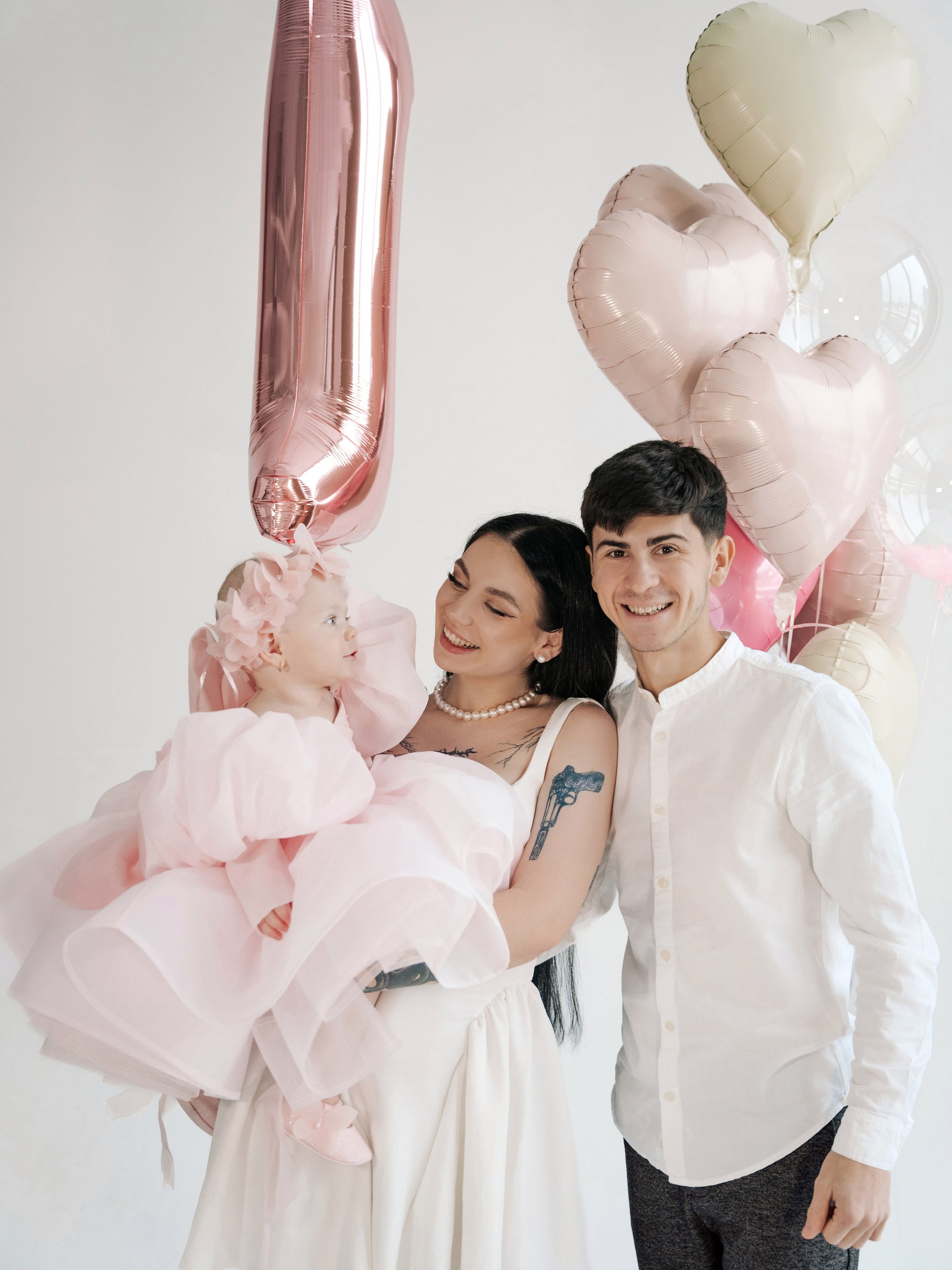 First birthday photoshoot Veronika