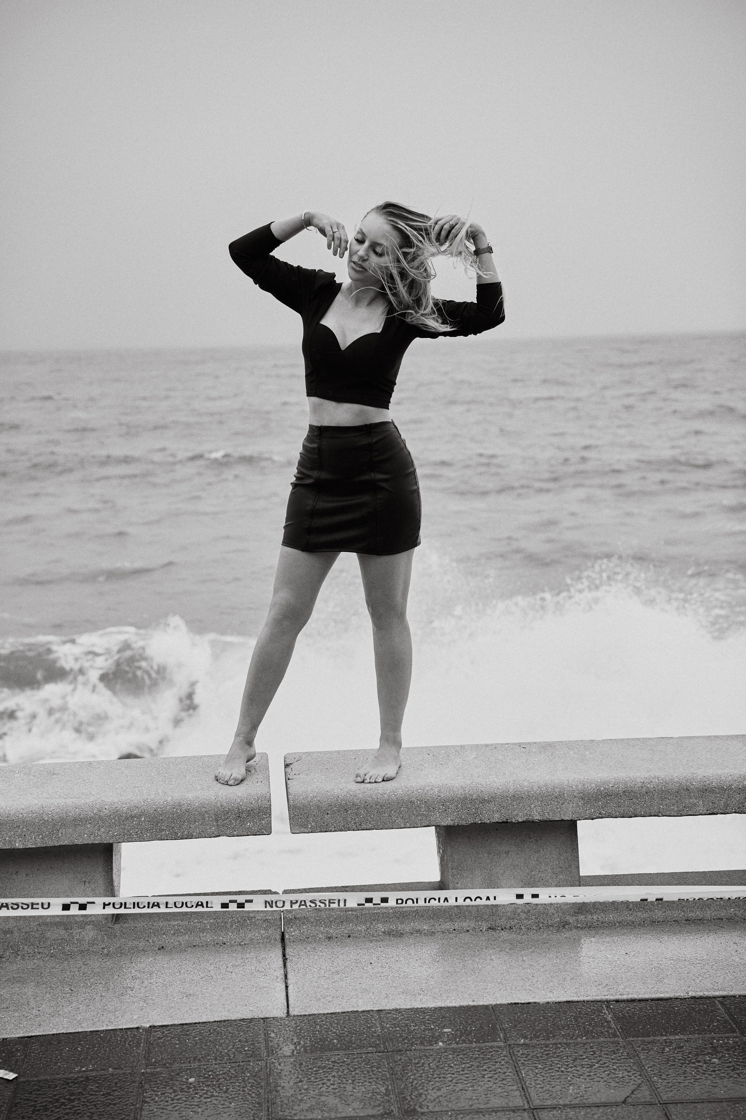 Дани. Съемка в шторм. Фотограф в Барселоне Жанна Захарченко