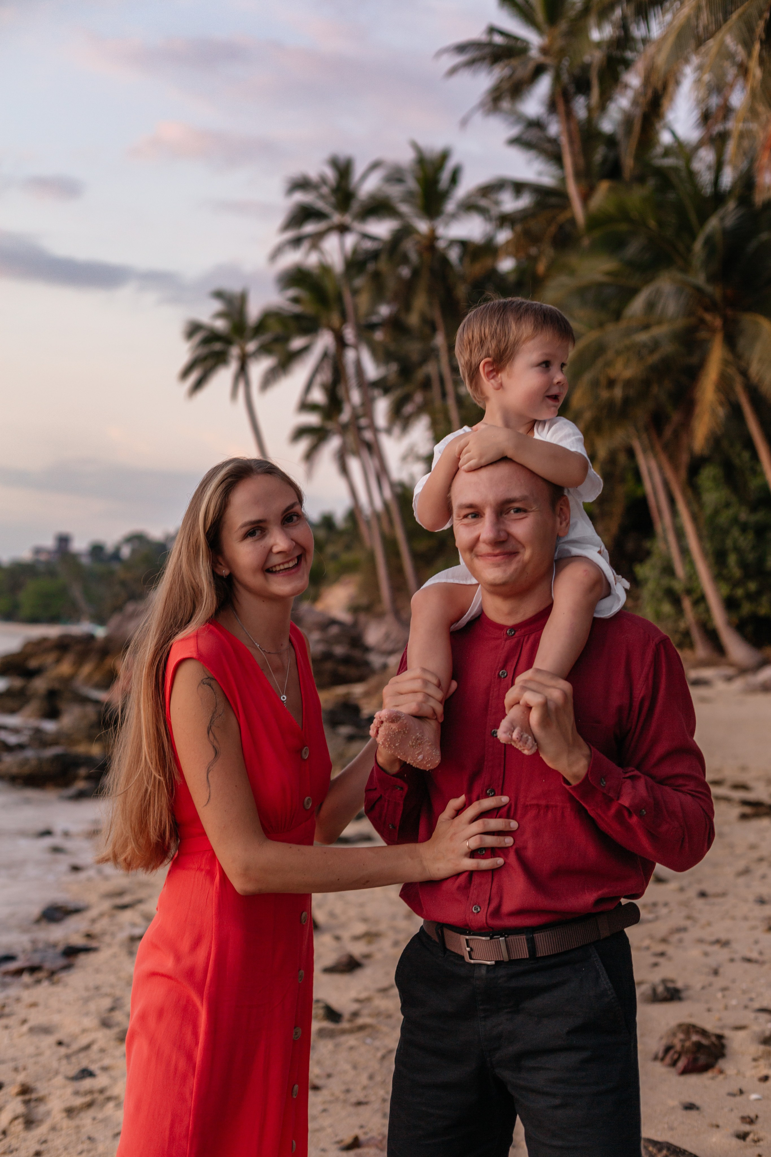 Family -Taling Ngam beach 01.03.2025. Фотограф на Самуи — Фотосессия на Самуи — Фотограф Ксения Шумейко
