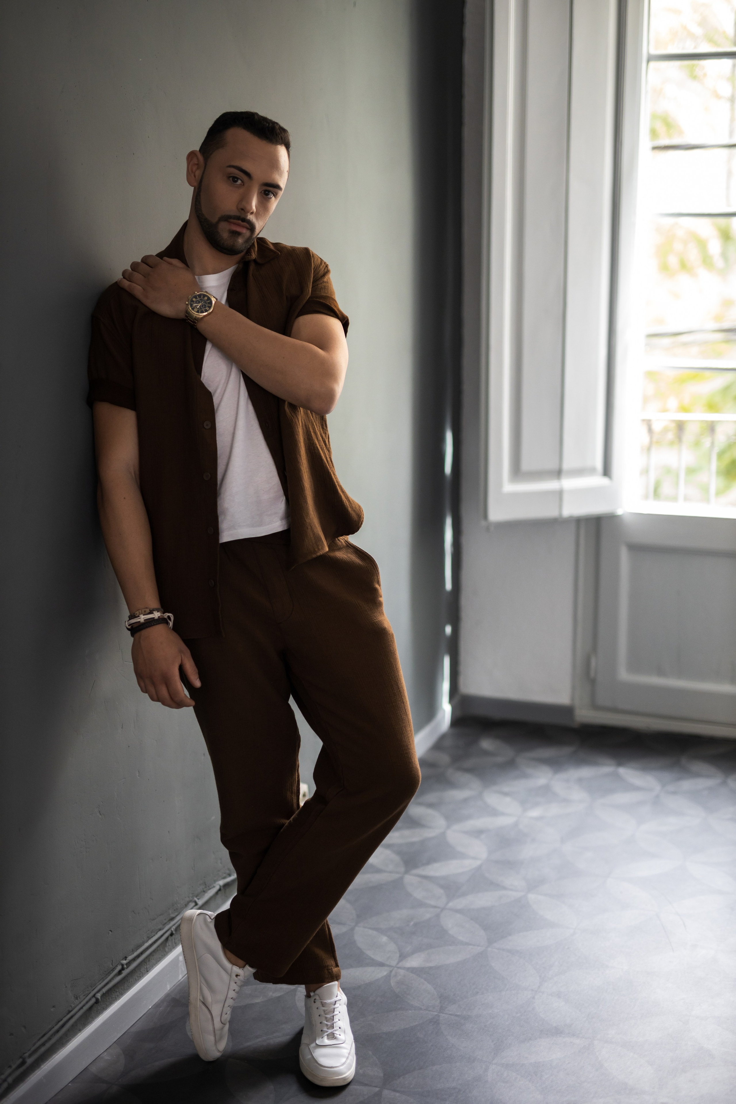 JAVIER. Fotograf w Barcelonie Hiszpanii Maslik Yulia