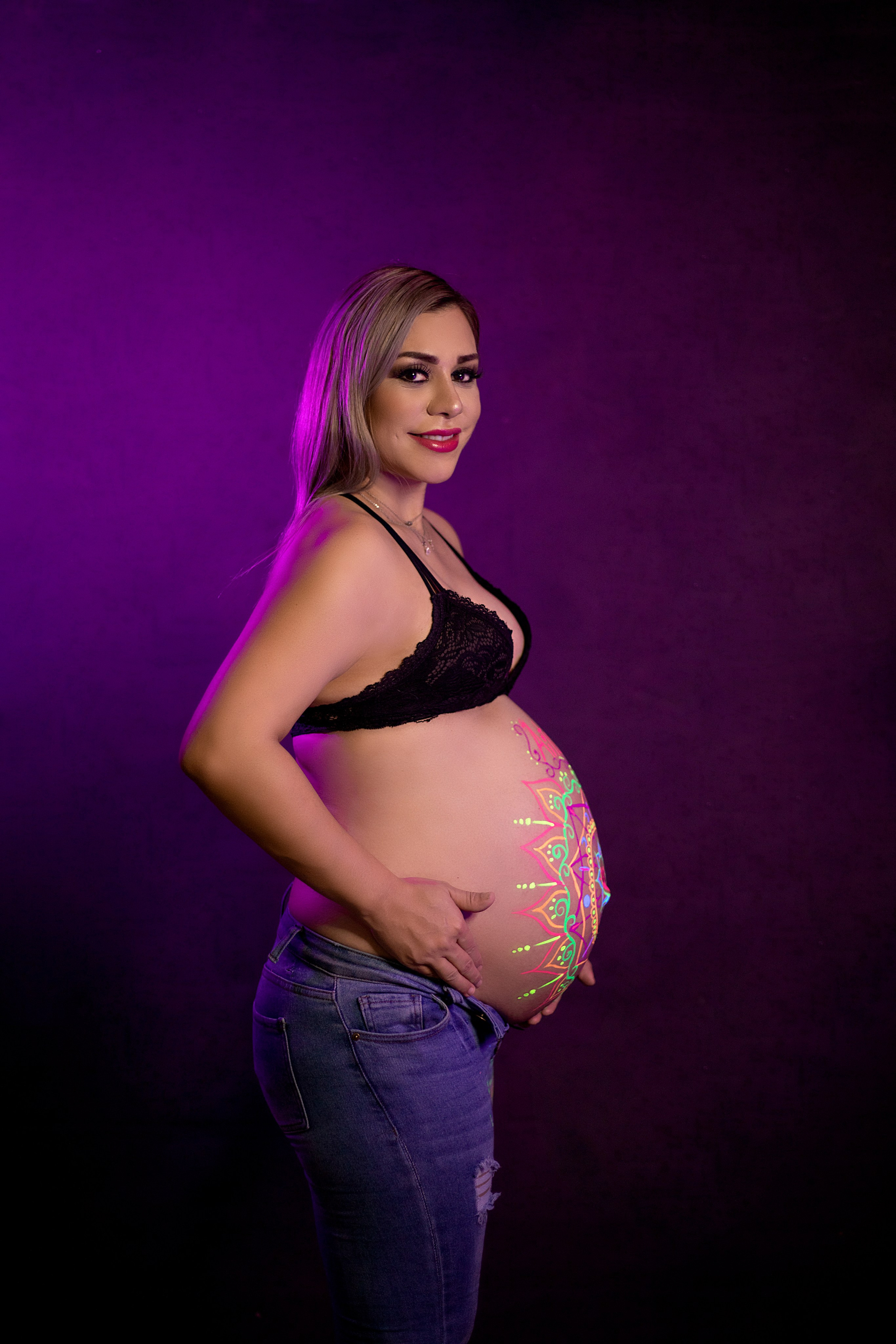 Sesion de embarazo mes por mes con bodyart. Dulce Maria. Виктория Кастельянос. Русскоязычный фотограф в Мексике
