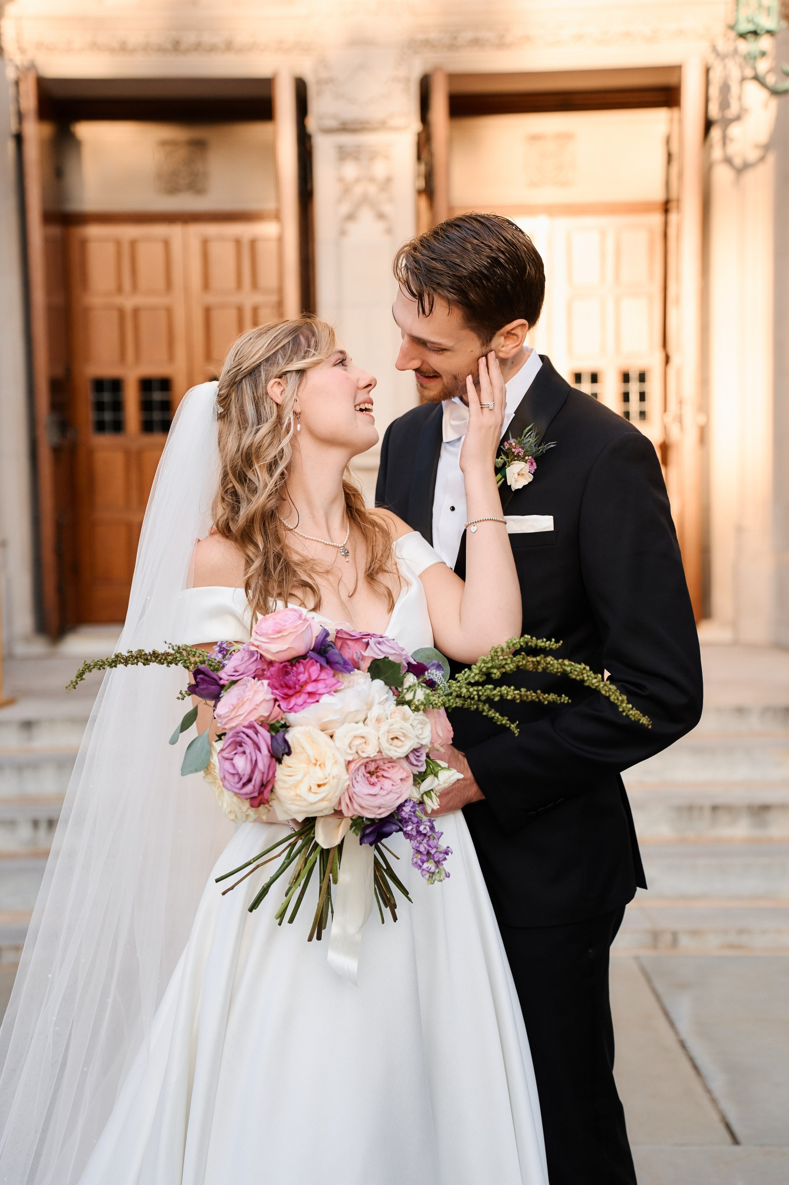 Elegant Wedding Ceremony at a Historic New York Cathedral | Timankov Photography. Professional Wedding and event photographer USA New York