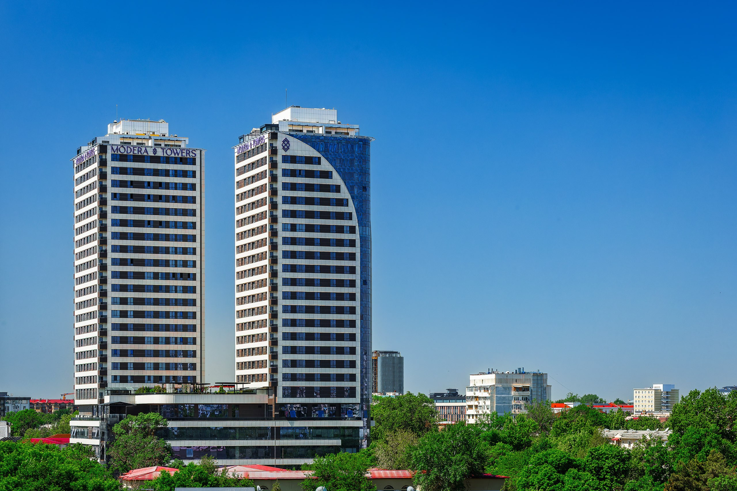 Modera Towers + Video. Apartments for rent Tashkent Uzbekistan