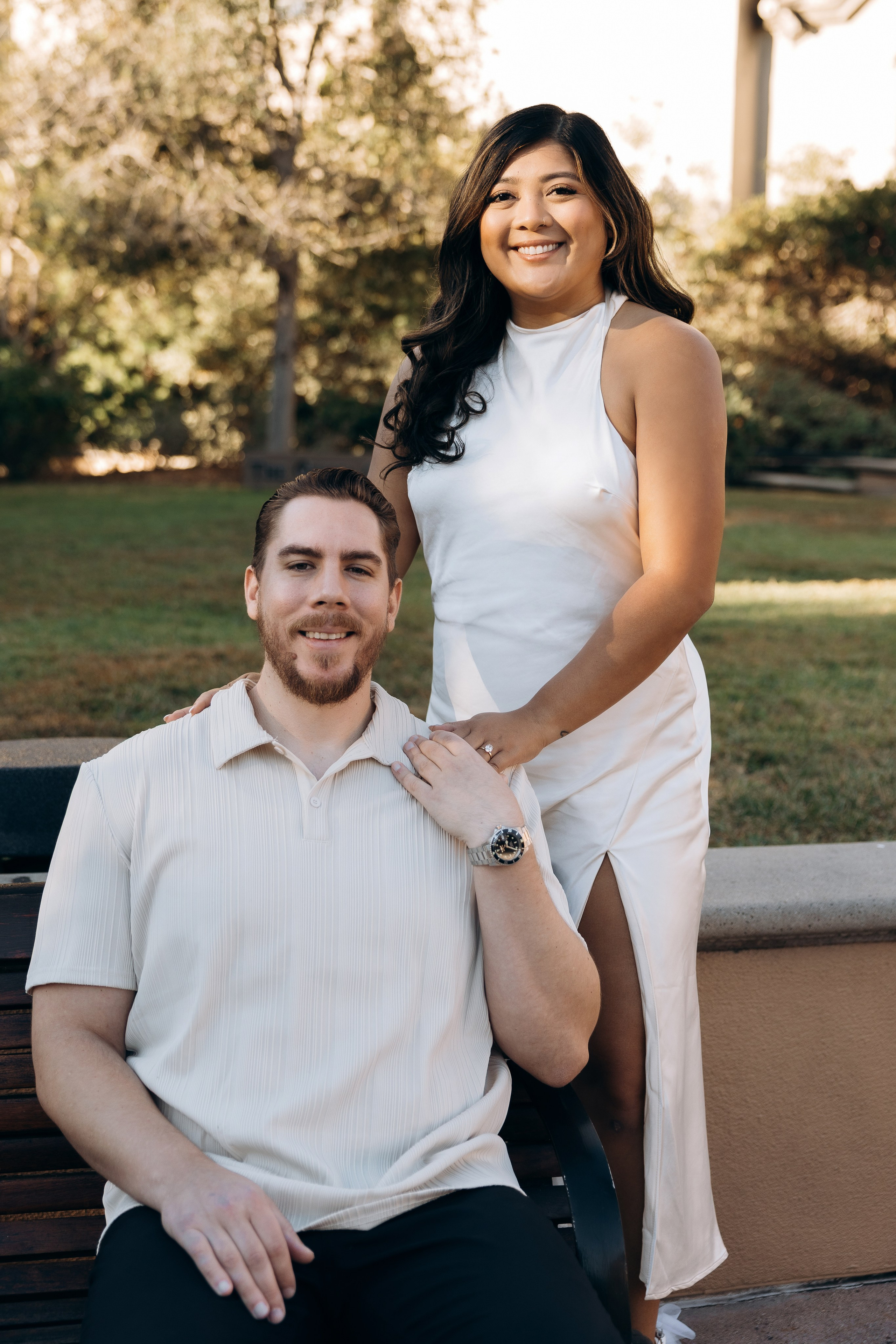 Jenn and Vince. Wedding and family photographer San Diego