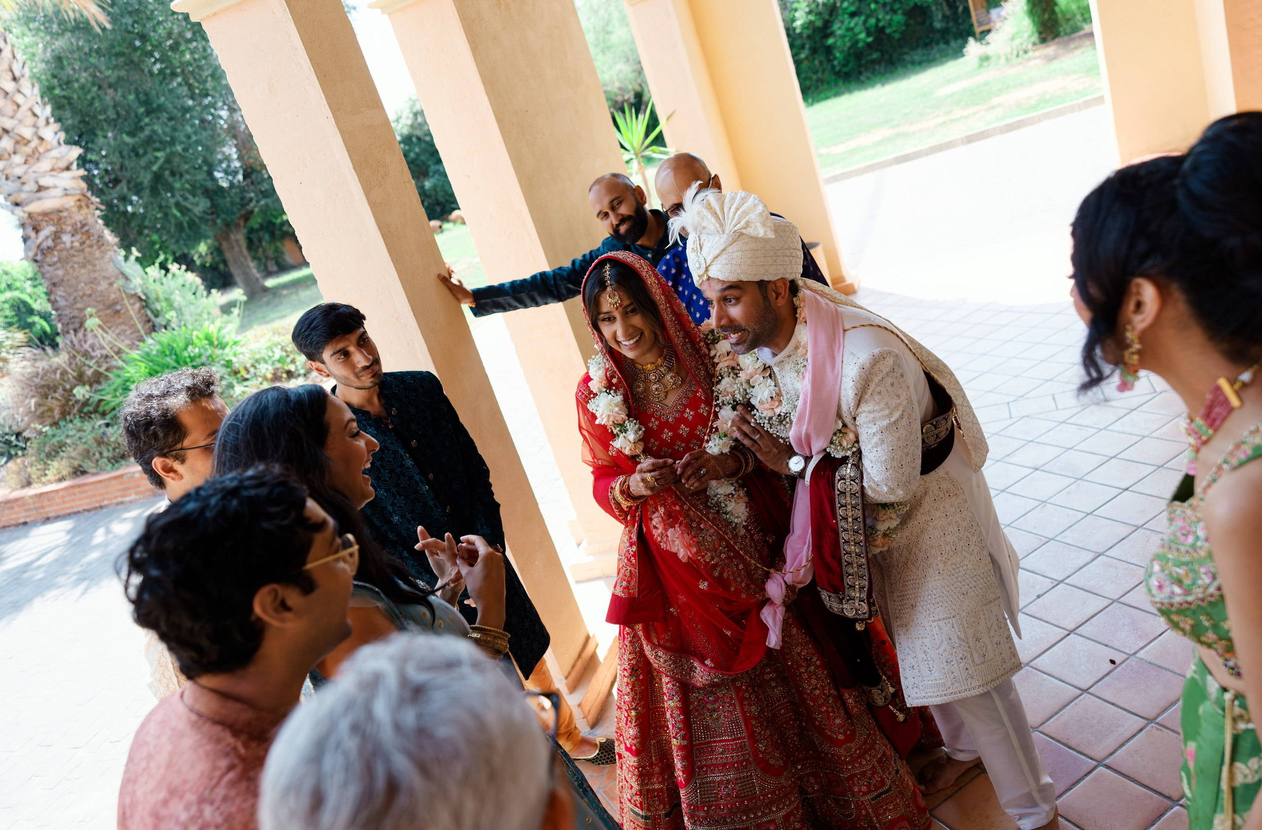 Indian wedding at Gran Villa Rosa, Barcelona