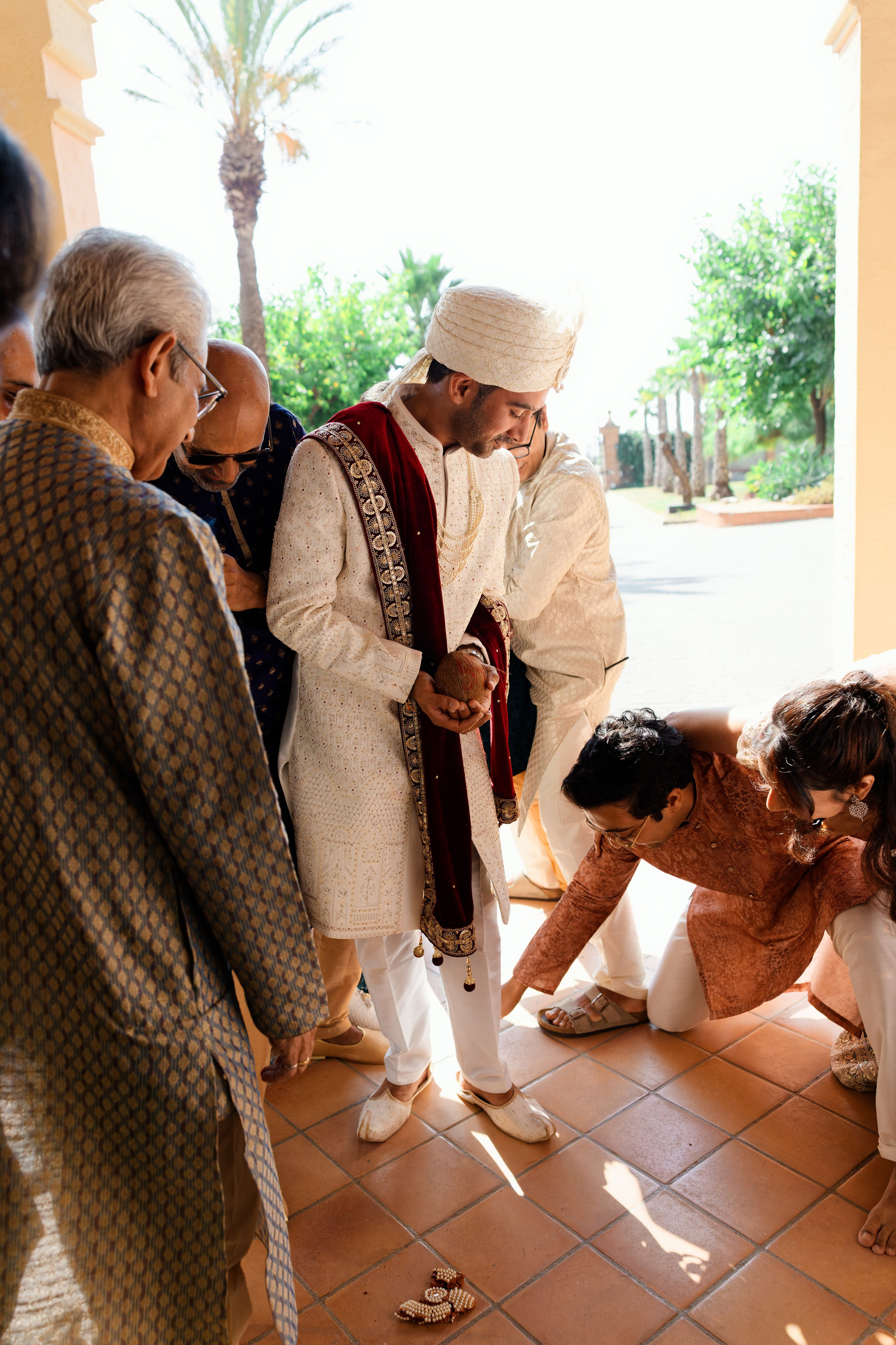 Indian wedding at Gran Villa Rosa, Barcelona