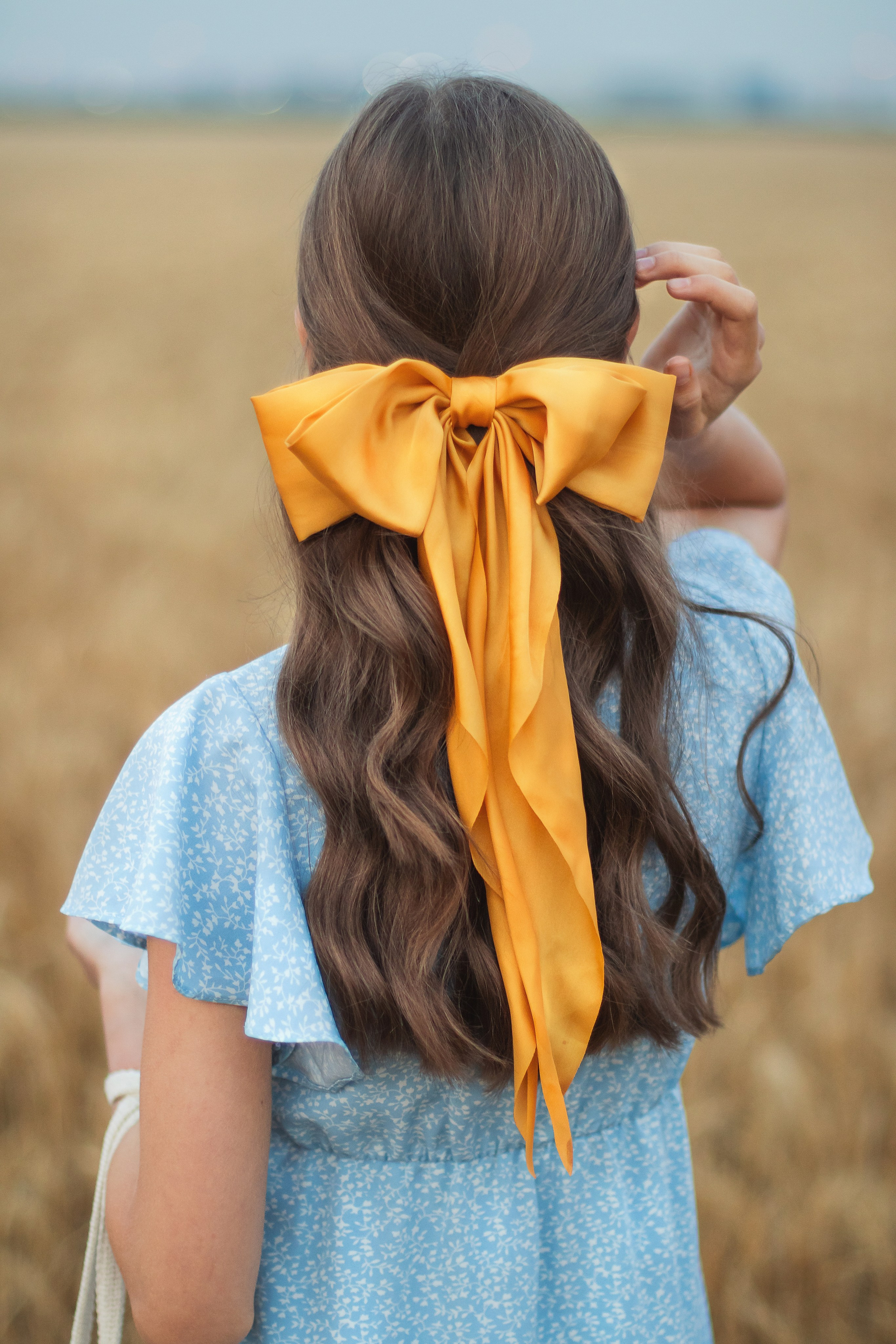 In the Wheat. Photographer Yana Galetskaya in Grand Prairie