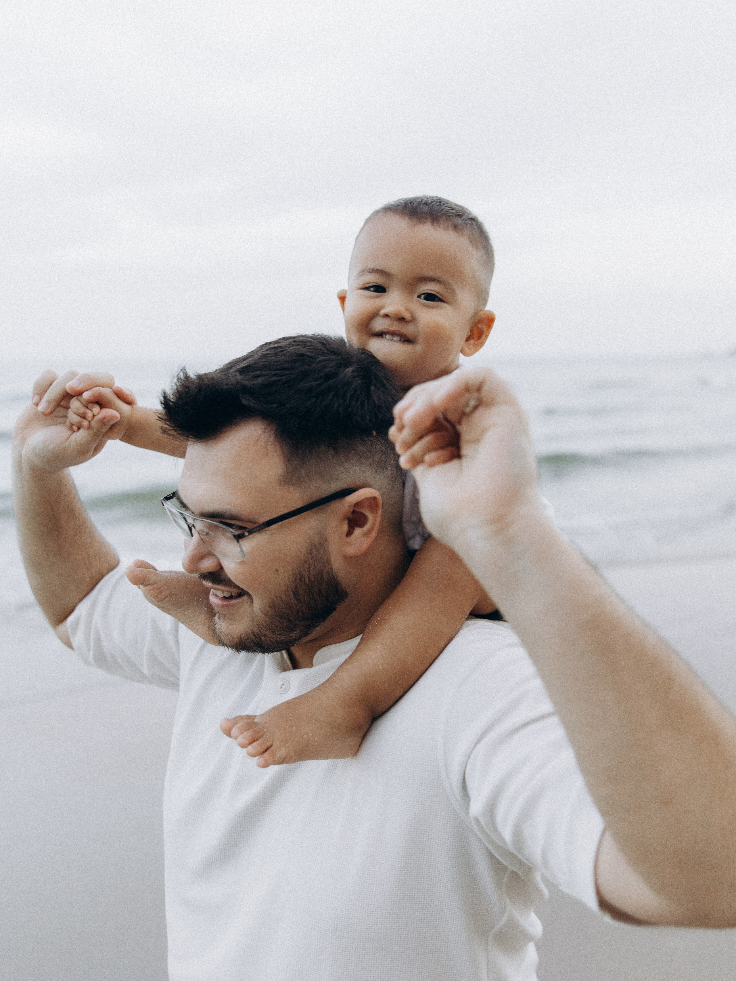 At the beach. Family and wedding photographer in Bangkok, Thailand