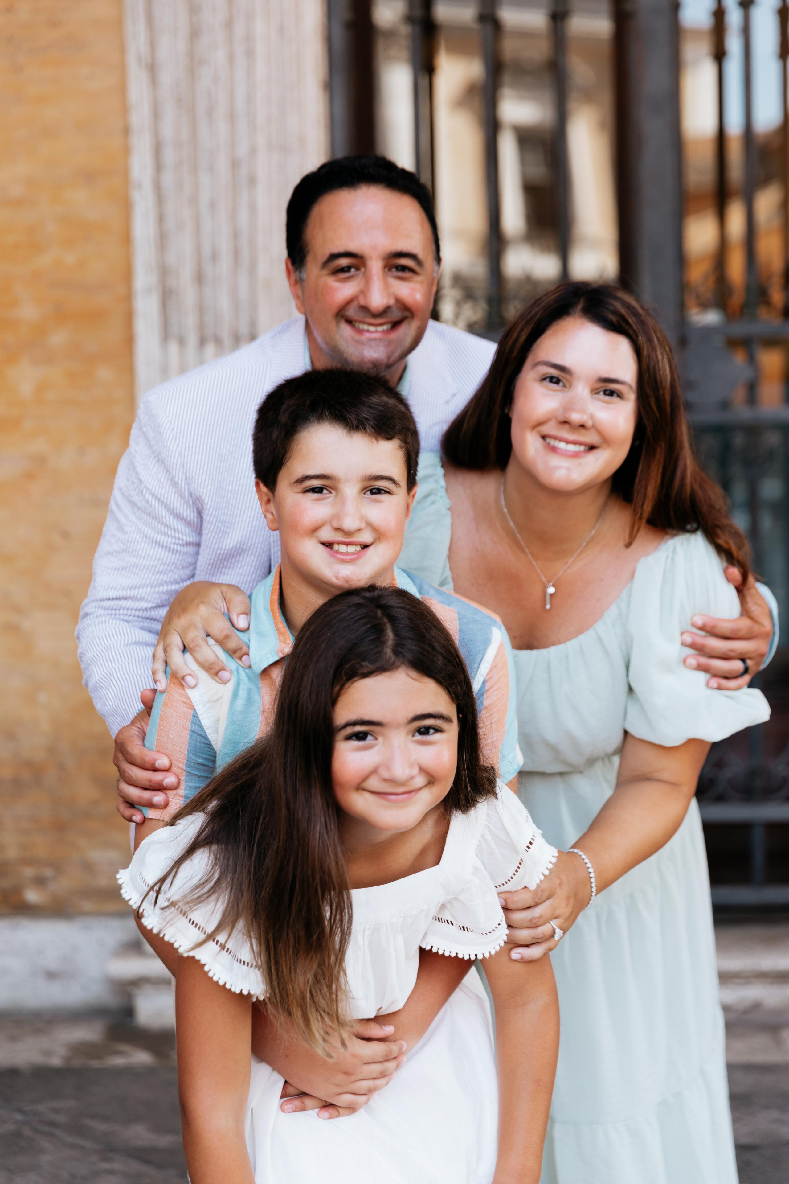 Family. Photographer in Rome