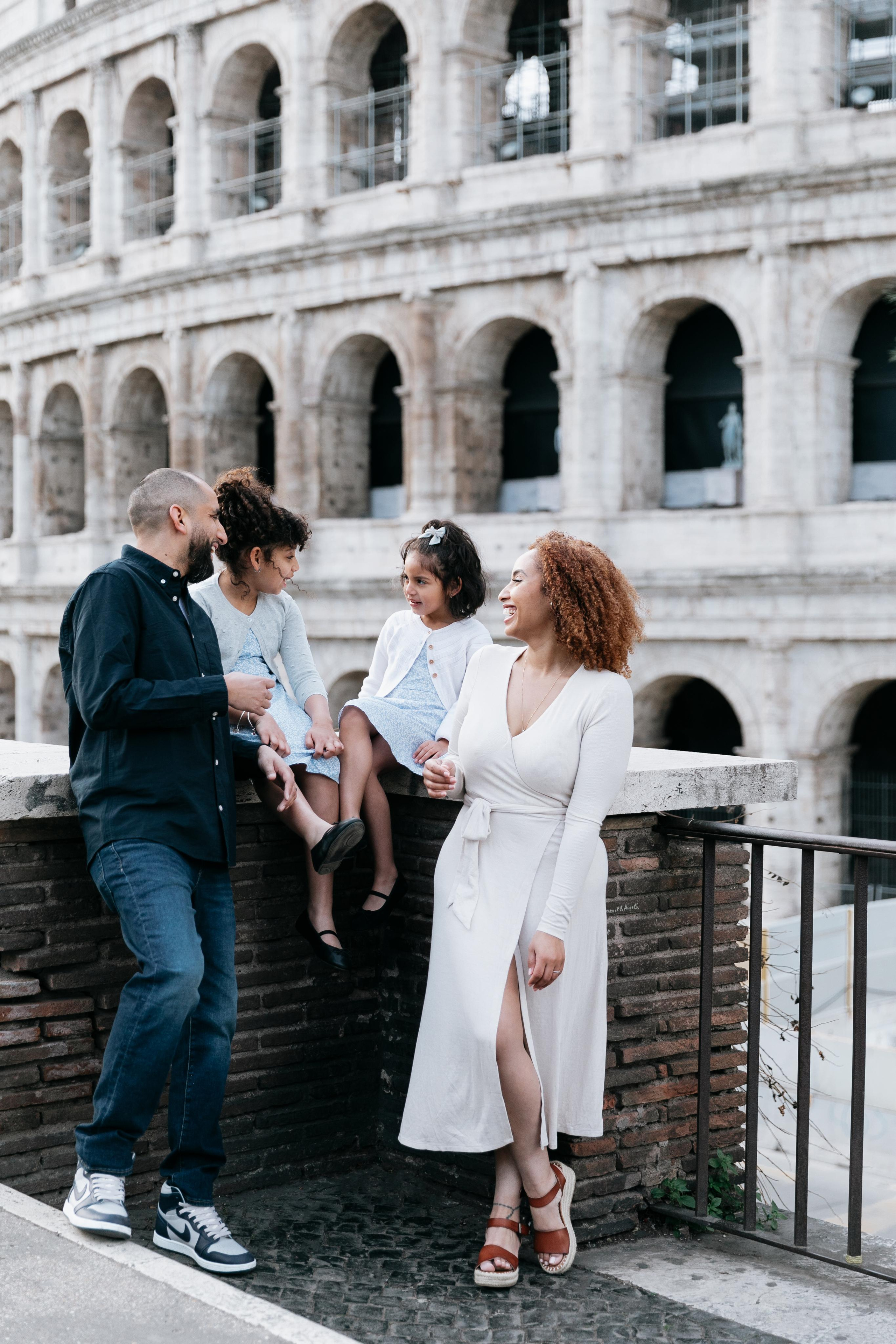 Family. Photographer in Rome