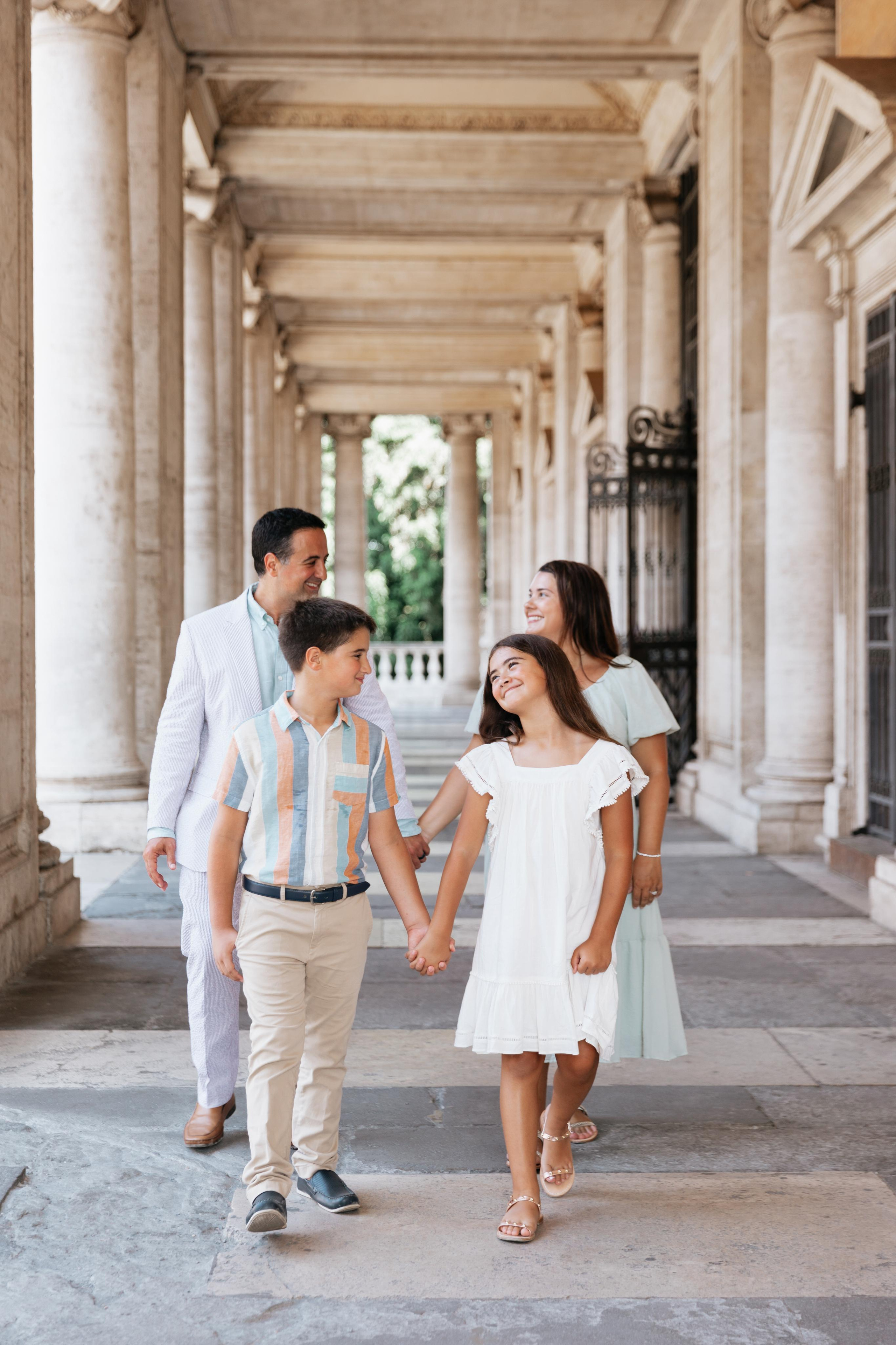 Family. Photographer in Rome