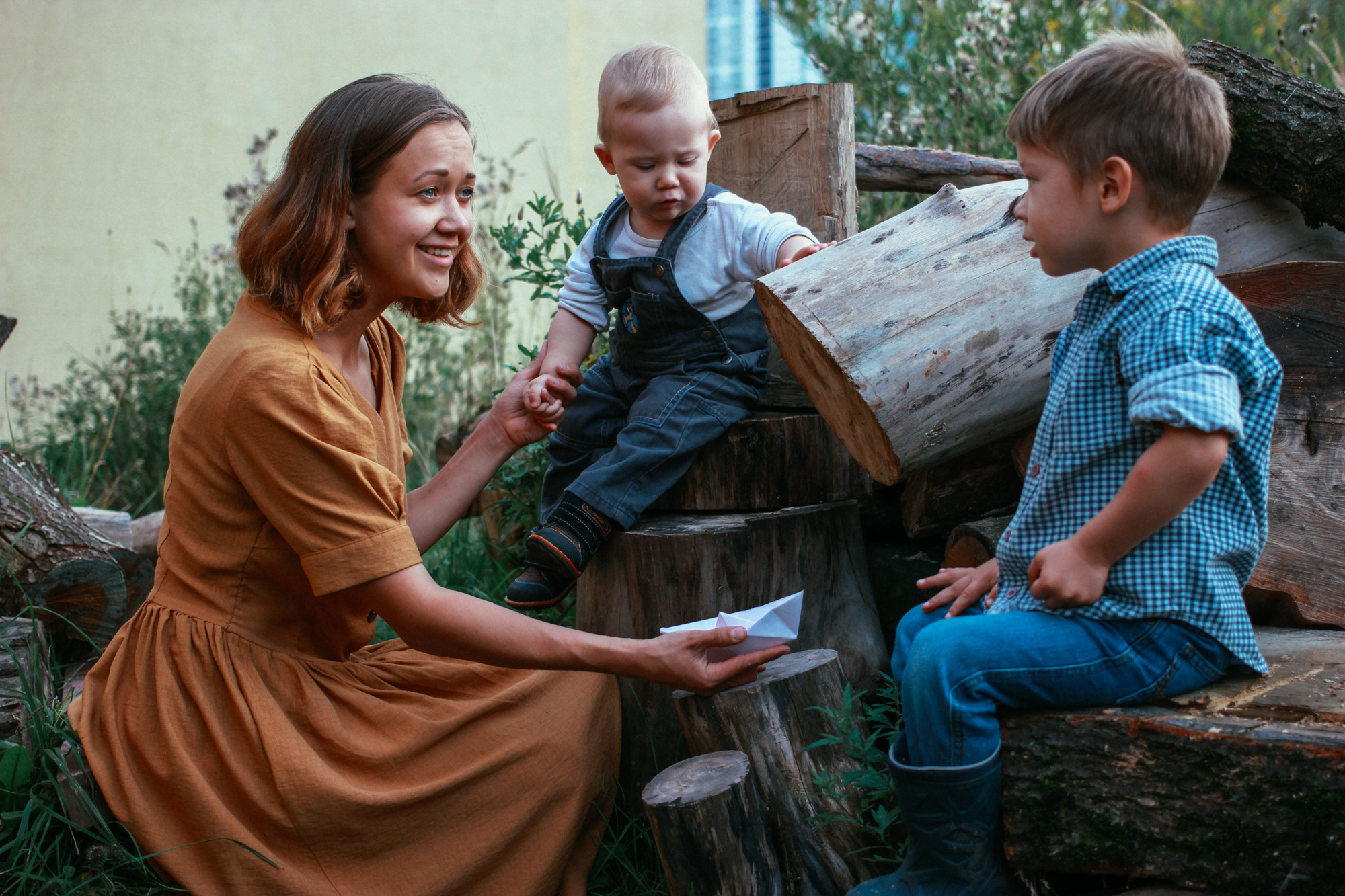 Деревенские мотивы. Семейный фотограф и видеограф в Эстонии Анна Оя