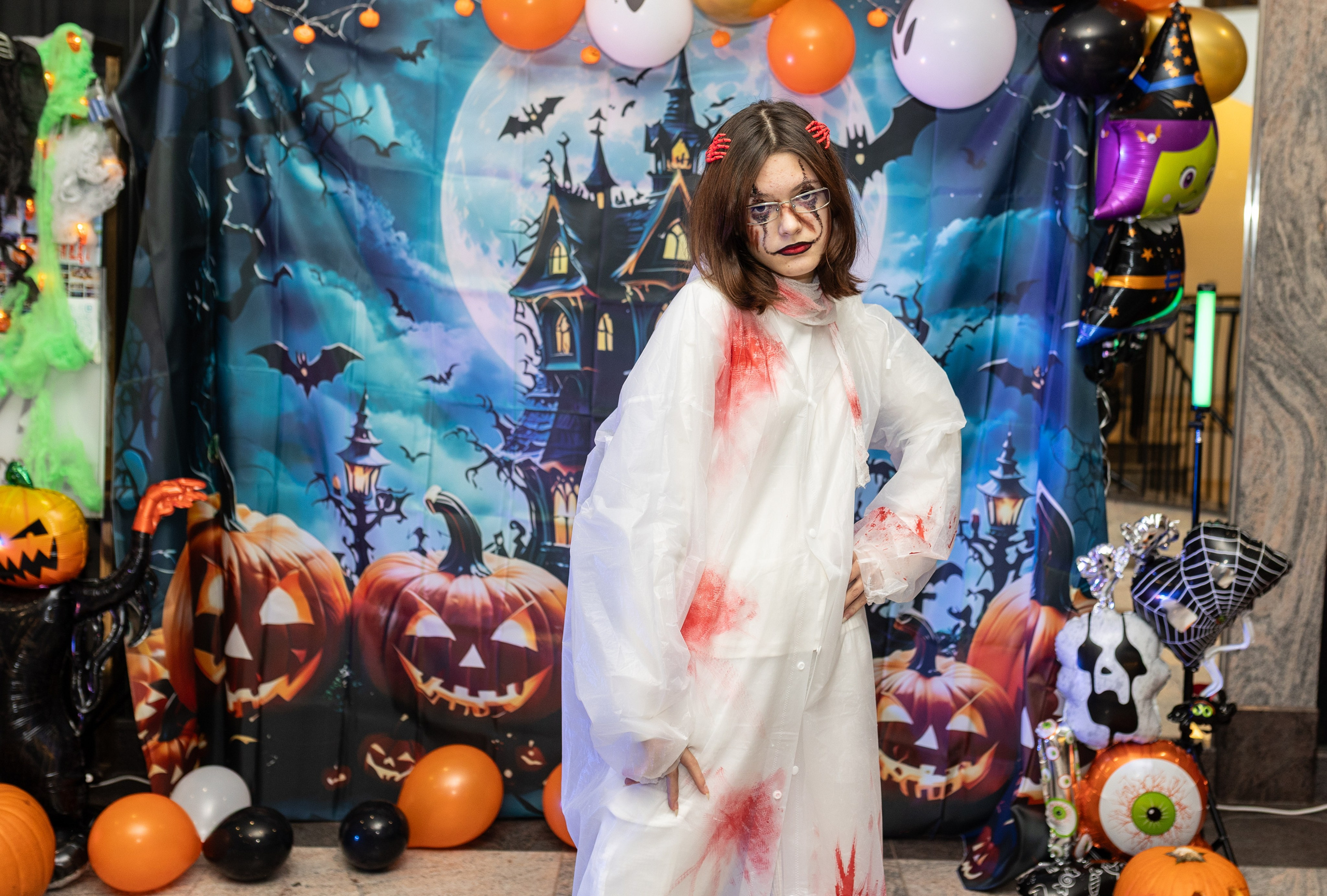 Leo dance studio Helloween 2025. Семейный и детский фотограф в Варшаве Мила Бобровская