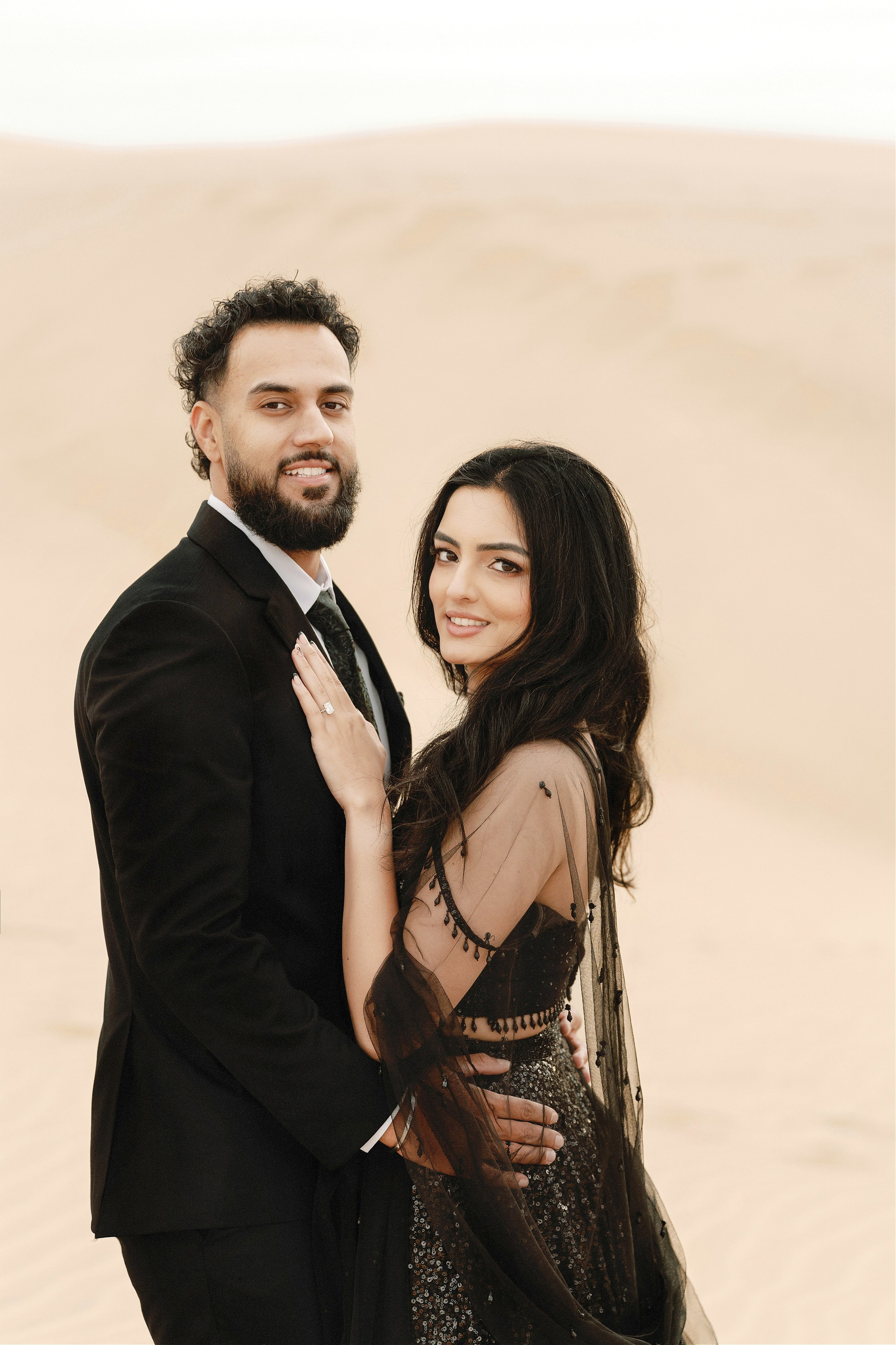 Elopement at Pismo Beach Sand Dunes, California. Wedding Photography & Videography Team in California, Los Angeles, San Francisco, San Diego and Travel
