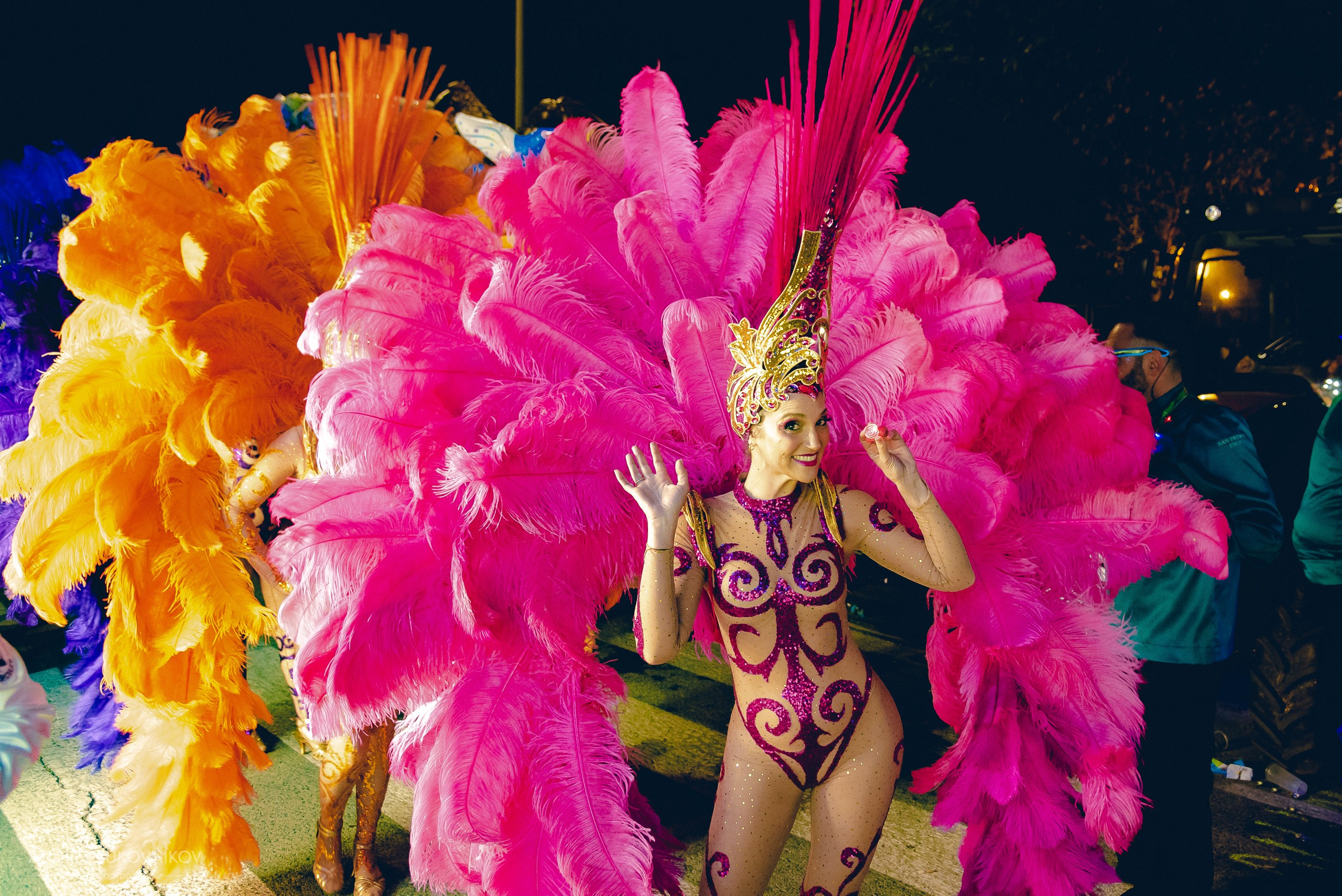 Photo report from the night carnival in Murcia | Reportage photographer Andrey Lukovnikov