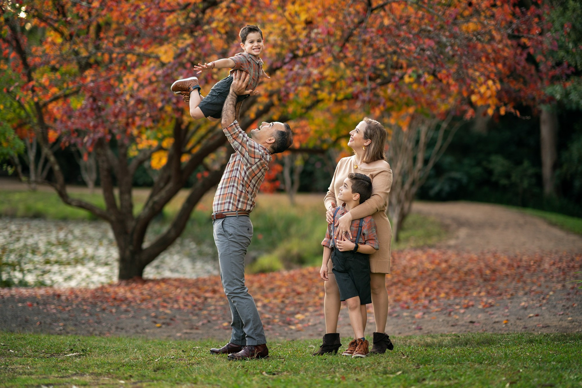 Best Family Photographer in Sydney, autumn shoot.