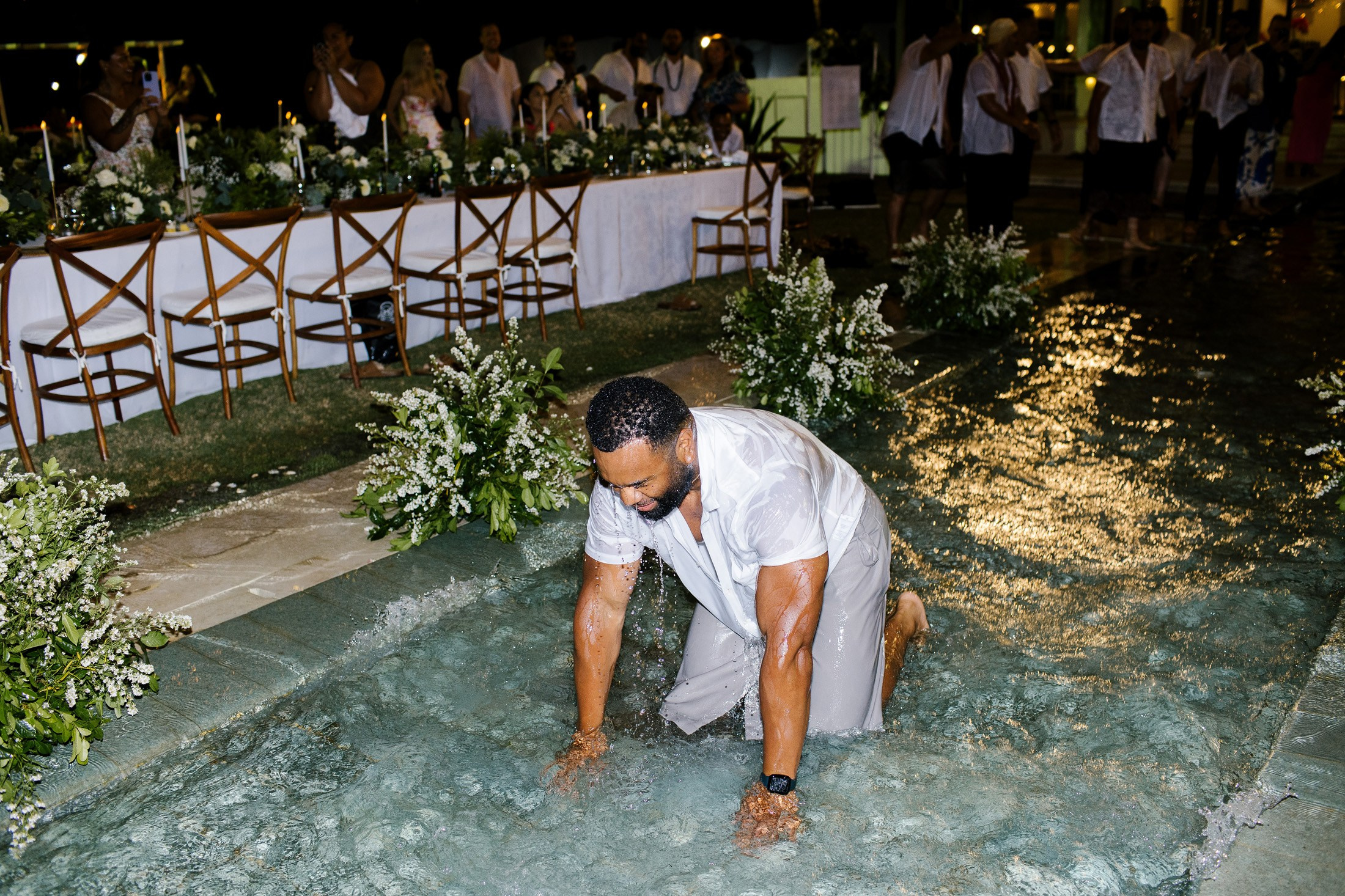 Big funny wedding with guests in paradise Bali island. Get.it.feel — Aesthetic Photography and Videography