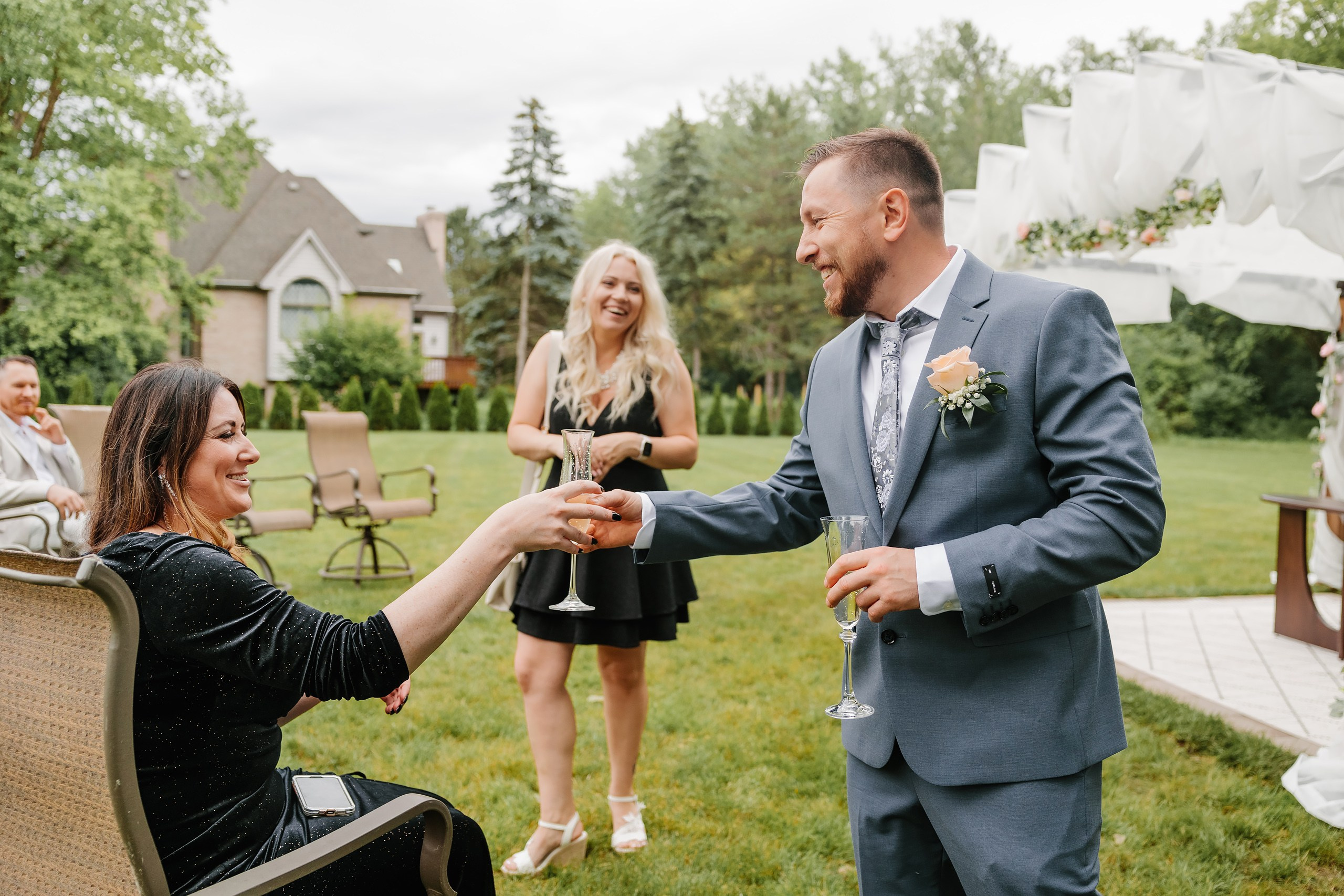 08.06.2024 Wedding. Wedding family event photographer in Chicago Nick Yushevich