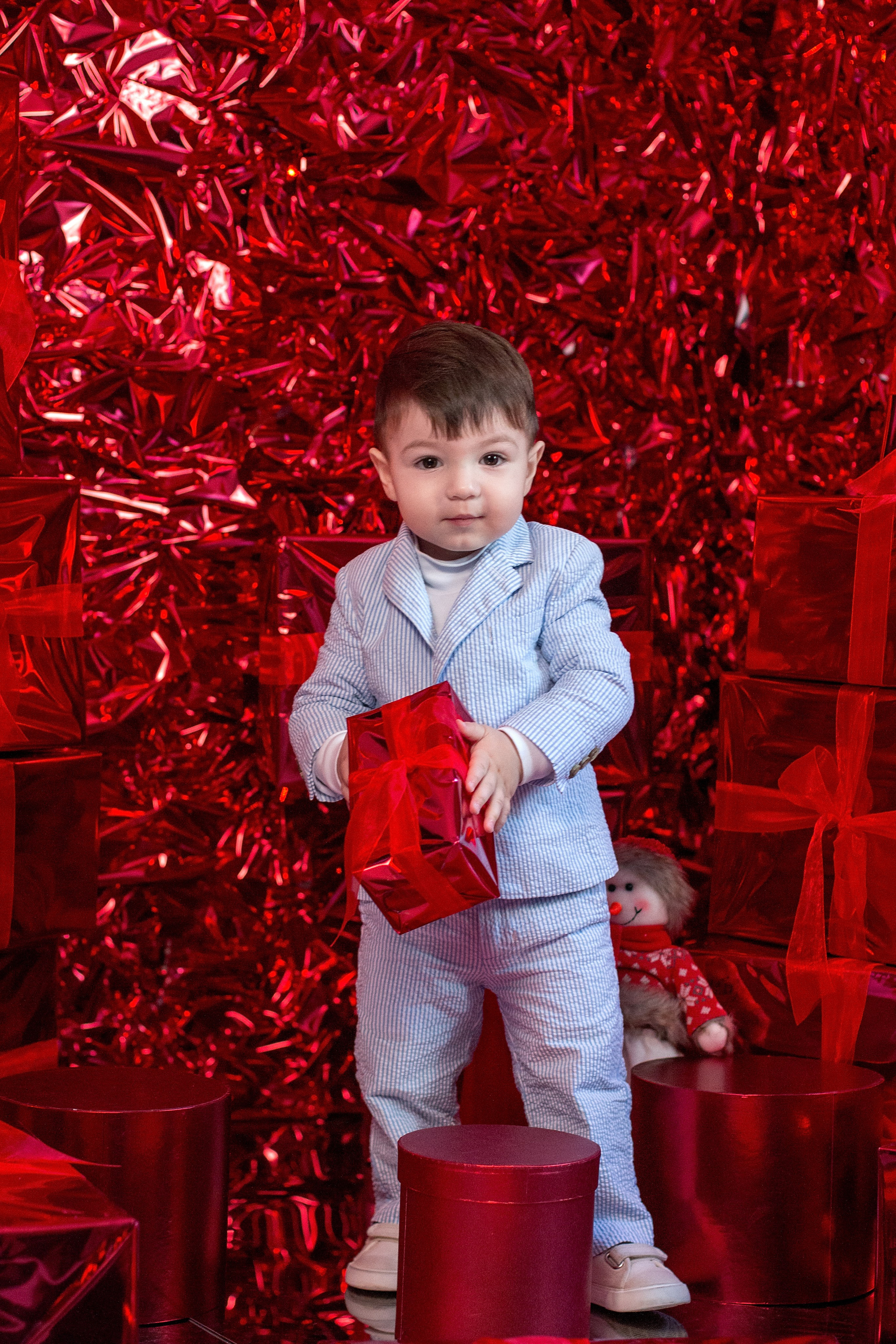 Новый год в студии. Детский и семейный фотограф в г. Бельцы