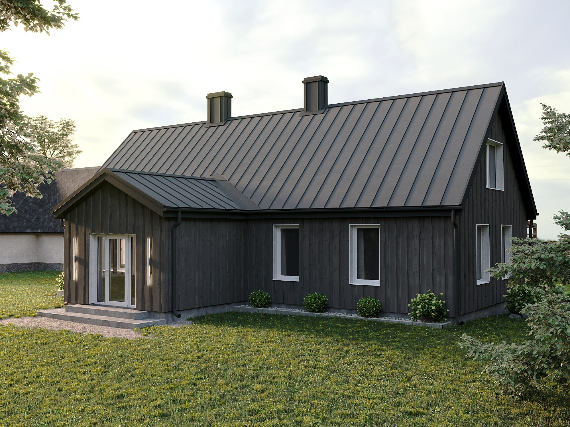 MĀJAS FASĀDE ŠEDERE. Ivainteriordesign.com