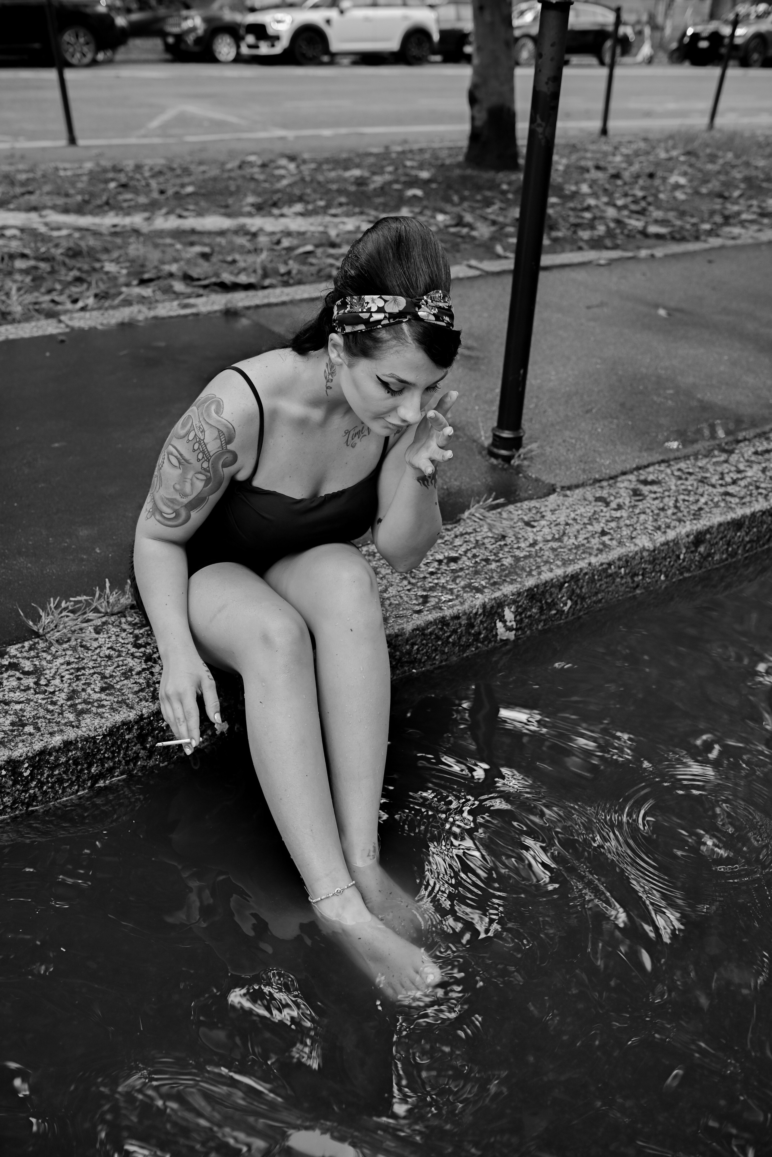 Scatti per far andare l’acqua di traverso all’ex