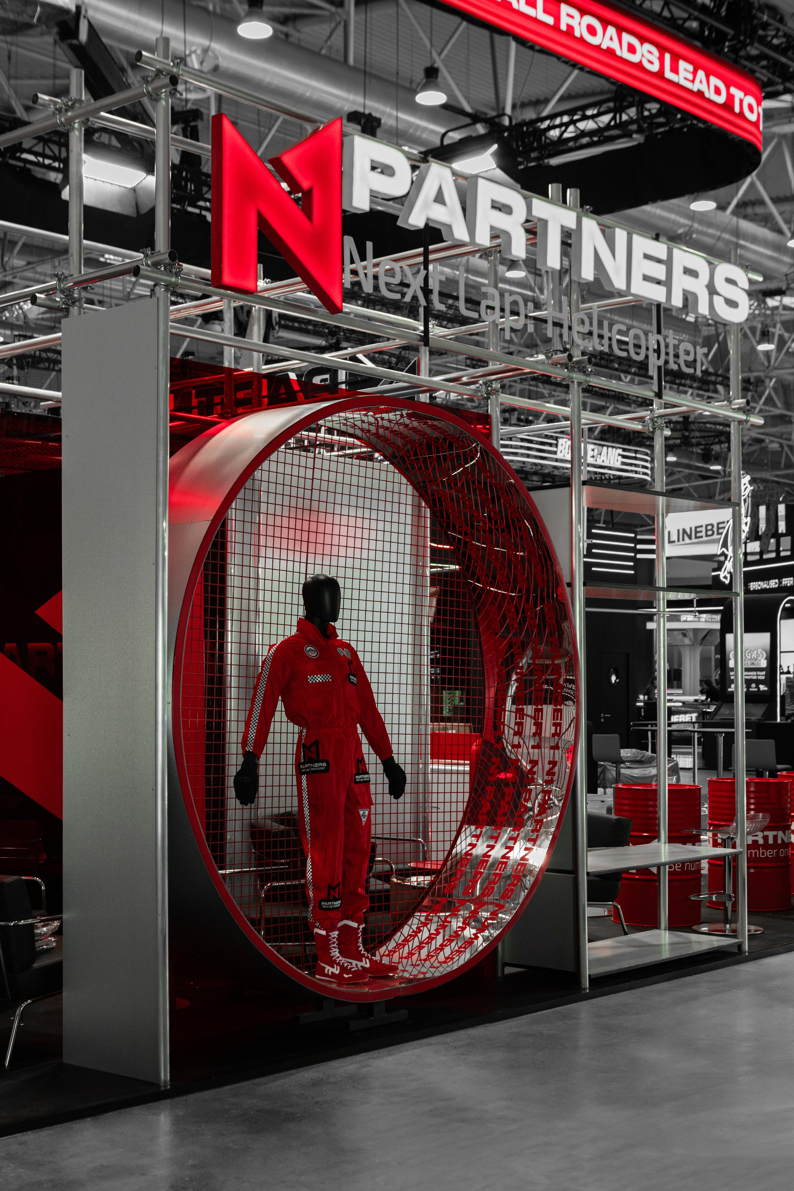 N1 partners pavilion in racing style at Sigma expo ROME 2025