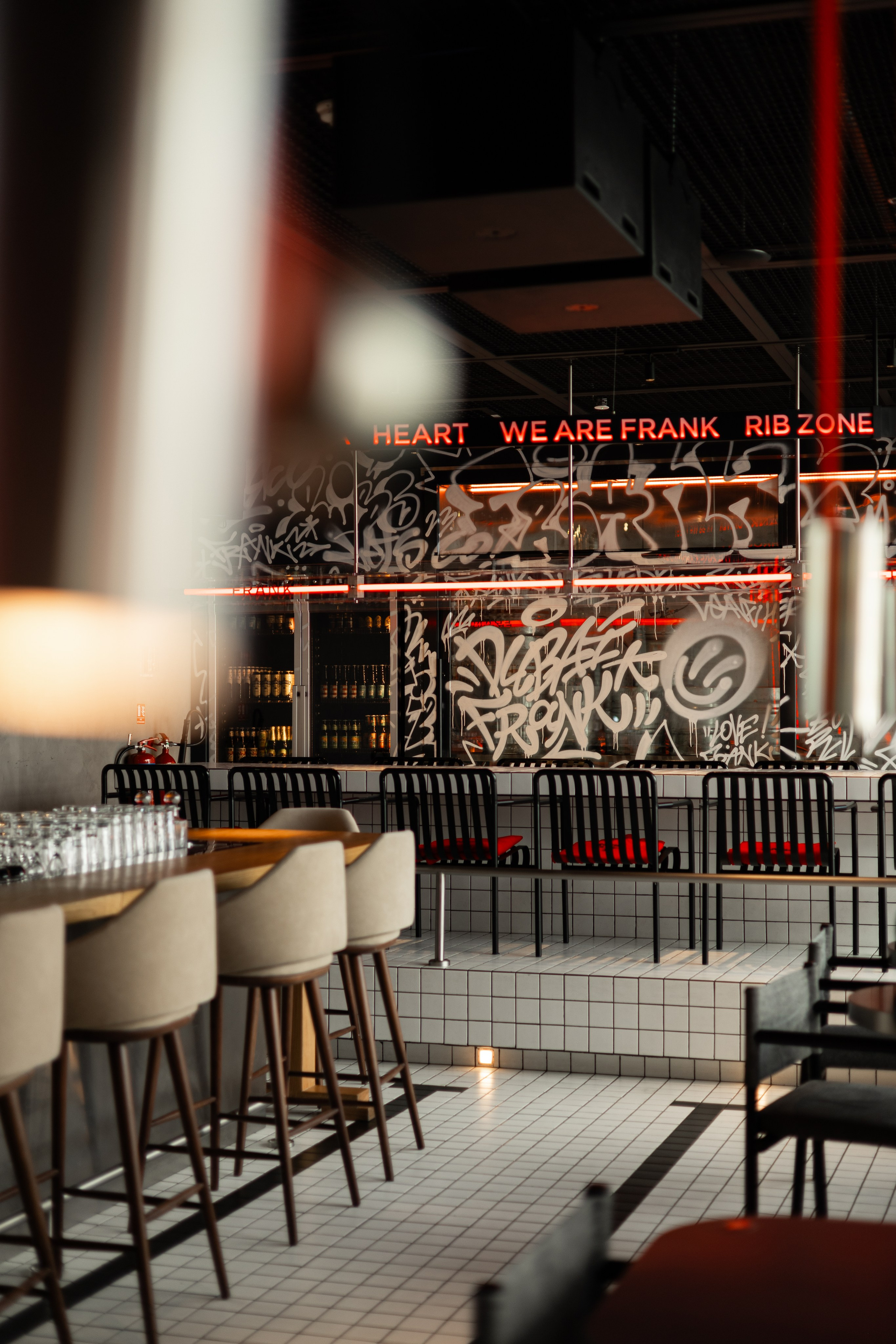 Frank Restaurant Dubai — Interior Photography | Anastasiia Kalinkina