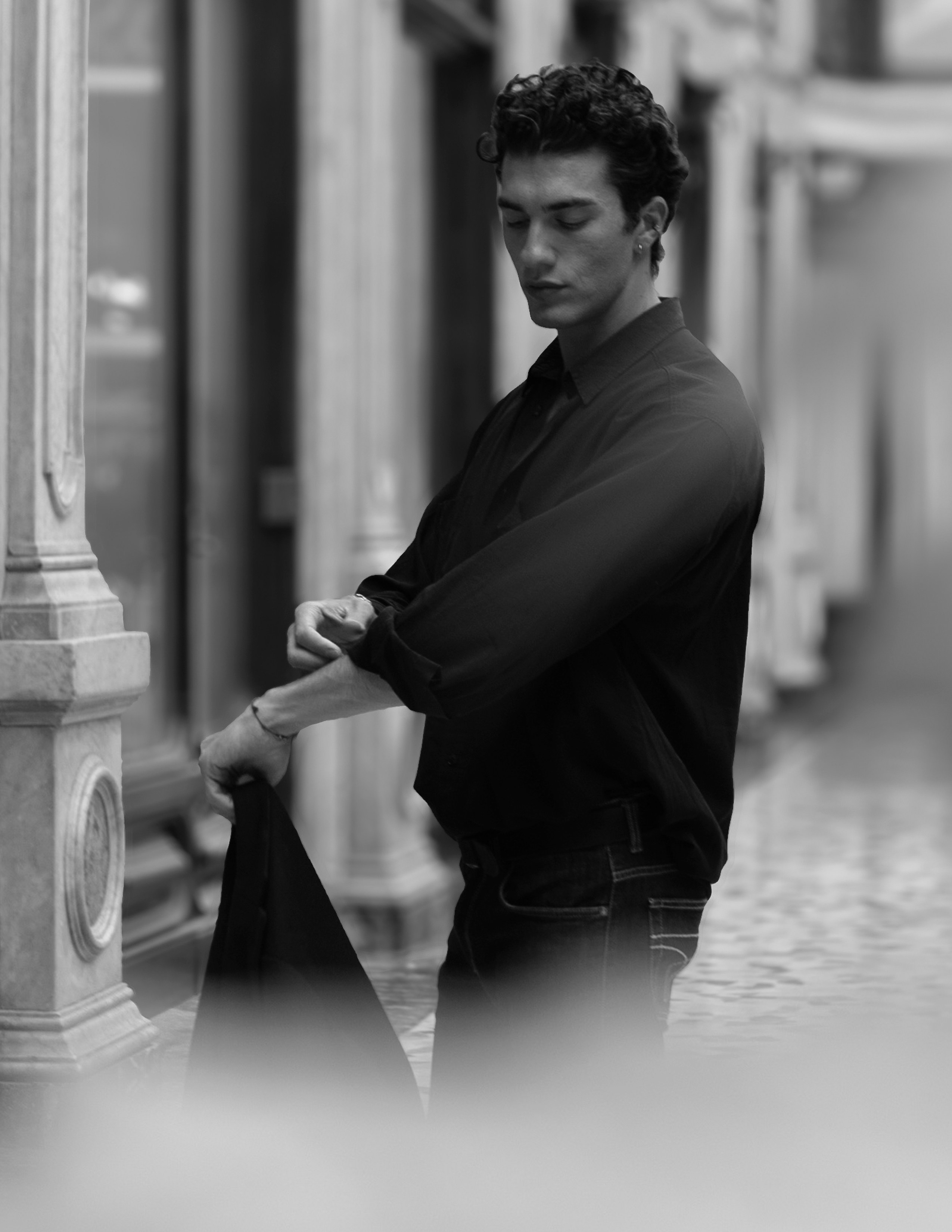 FOP NOIR | ELEGANCE IN SHADOWS. Anastasiia Kalinkina — Photographer in Berlin