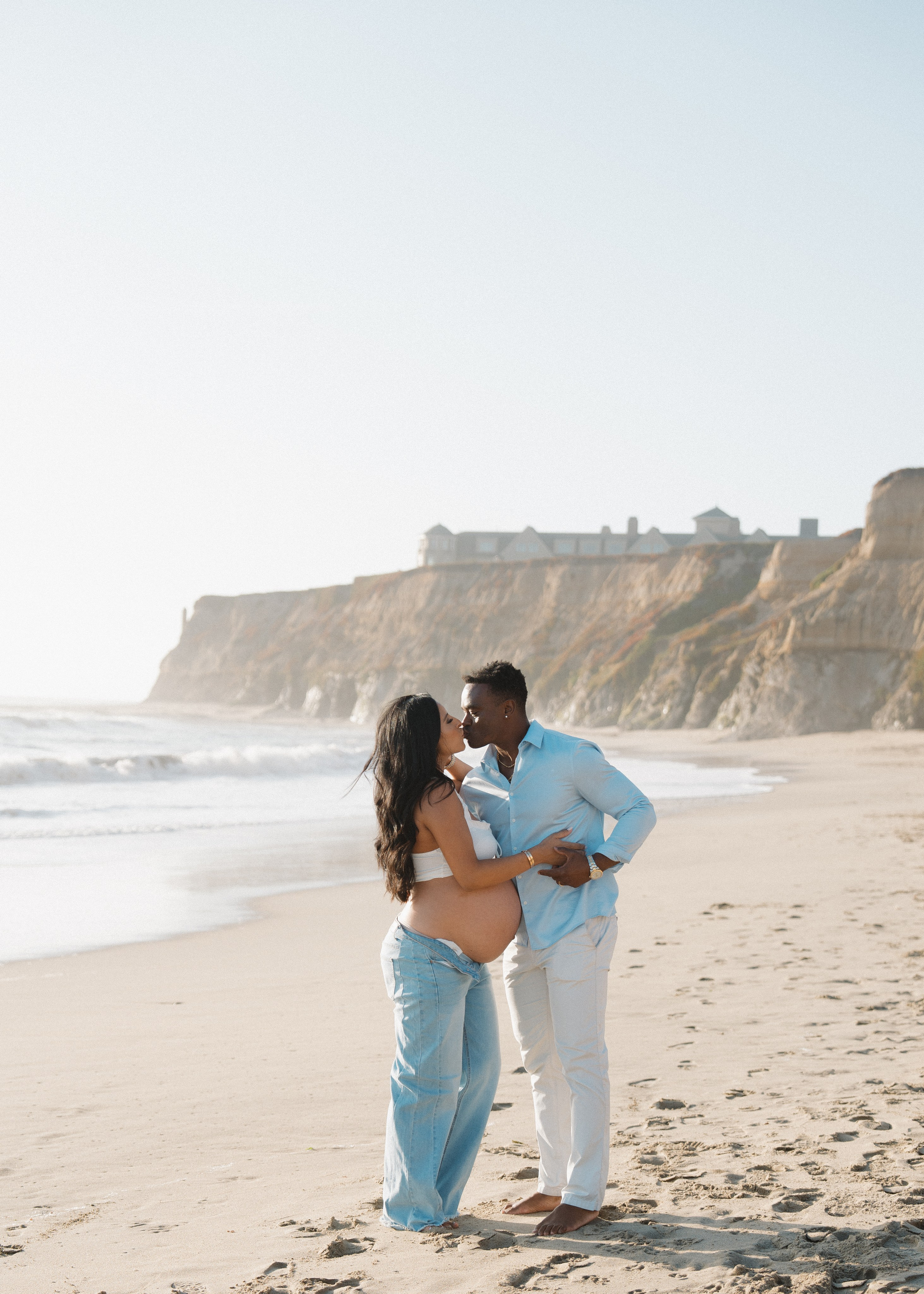 Candice Maternity Session at Half Moon Bay. Soulo Photography | San Francisco Bay Area Based Photographer