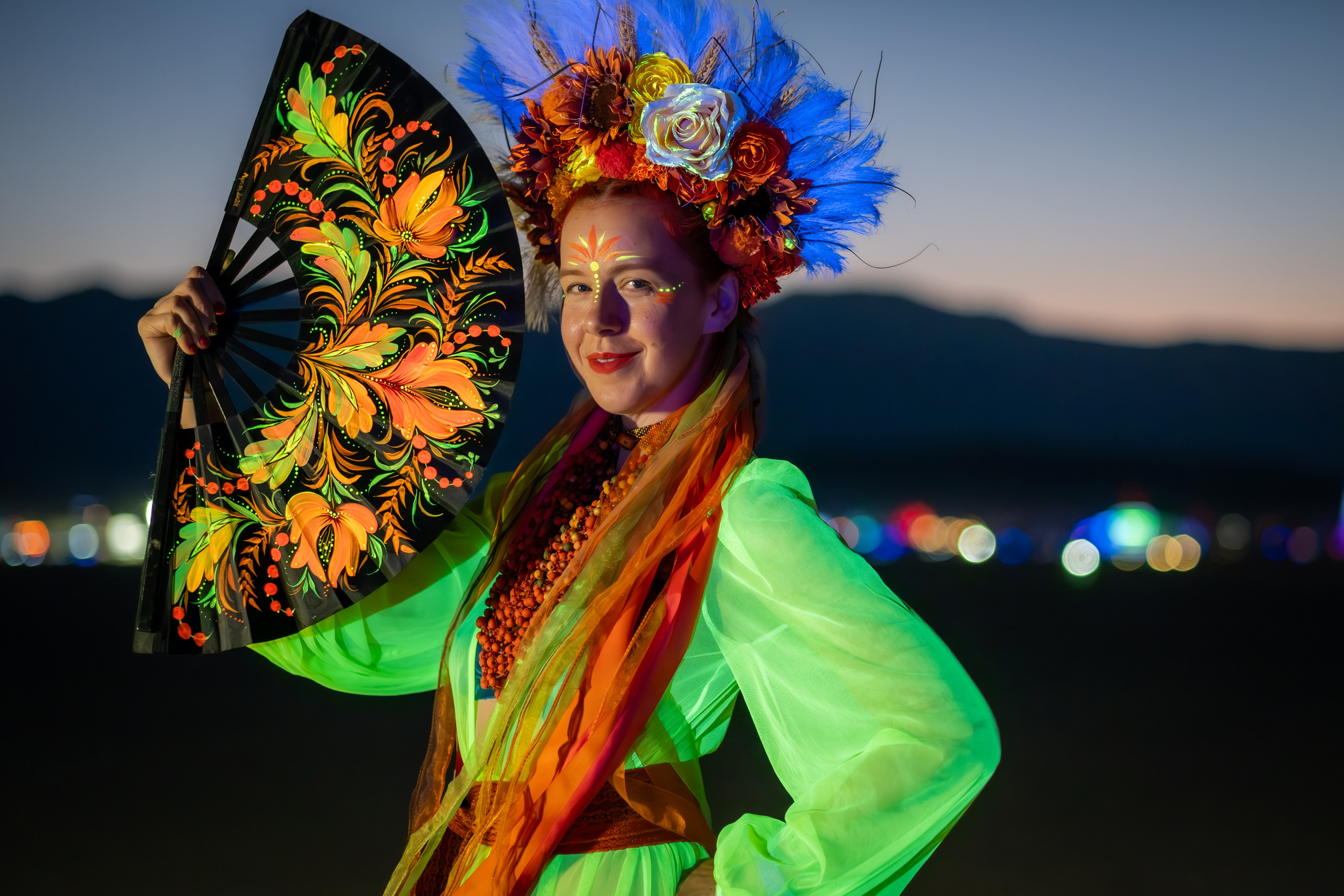 BURNING MAN 2024. Reportage concert portrait photography in the San Francisco Bay Area