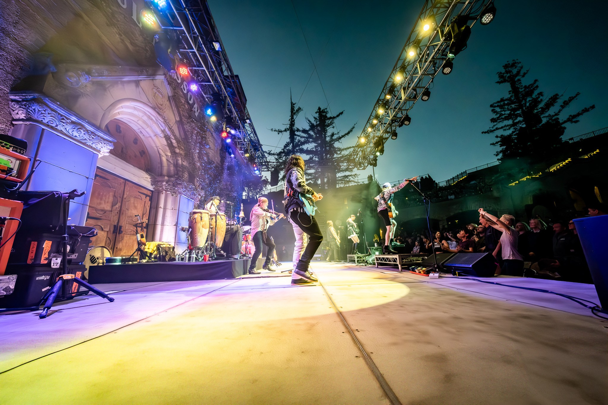 GOGOL BORDELLO / SARATOGA / CA. Reportage concert portrait photography in the San Francisco Bay Area