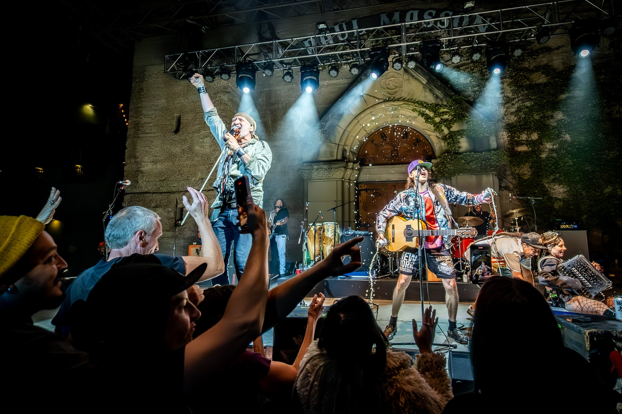 GOGOL BORDELLO / SARATOGA / CA. Reportage concert portrait photography in the San Francisco Bay Area