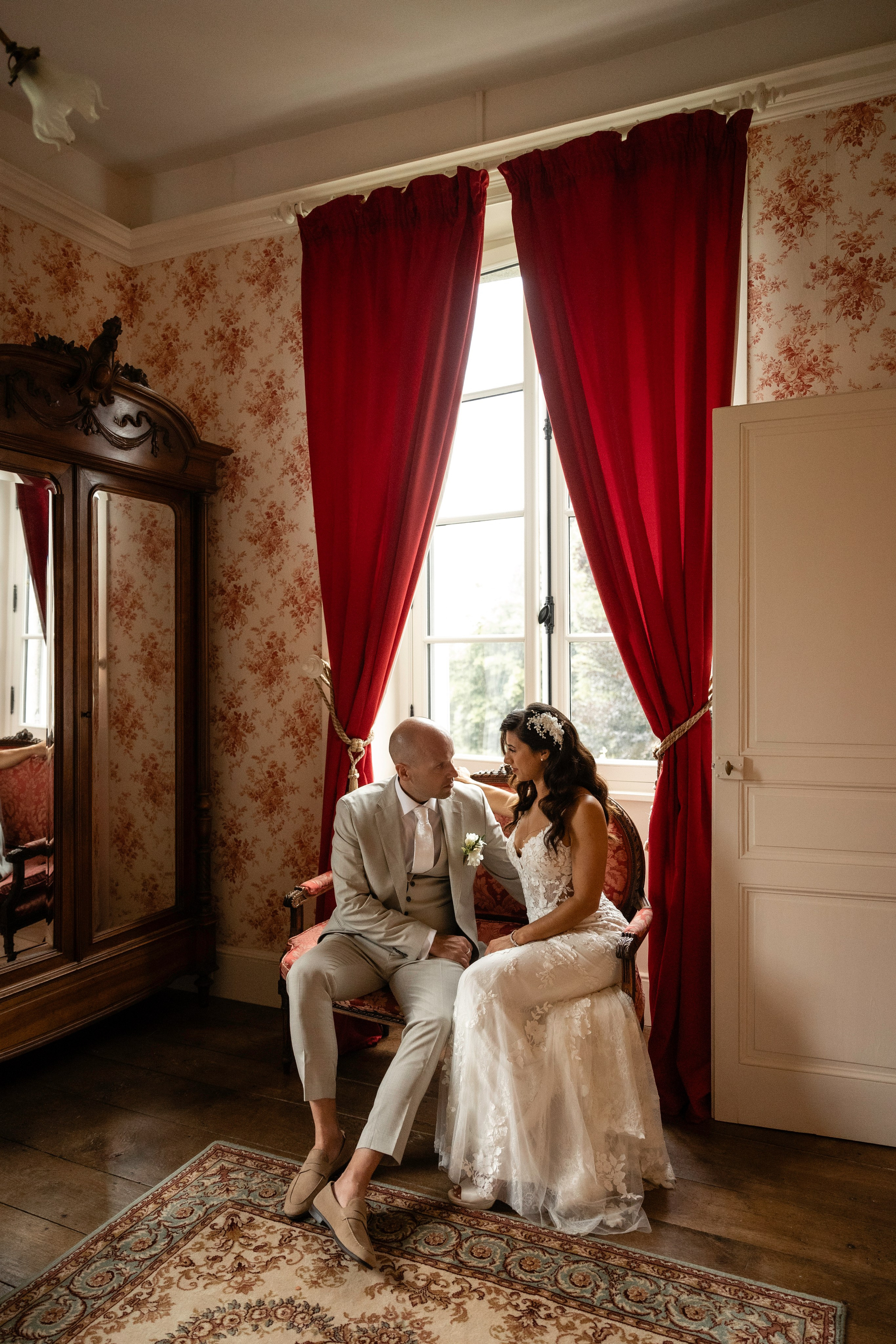 Roxane & Denis. Wedding at Abbaye du Palais, Thauron, France. June 29, 2024. Евгения Смирнова — Ваш фотограф в Тулузе и на юго-западе Франции