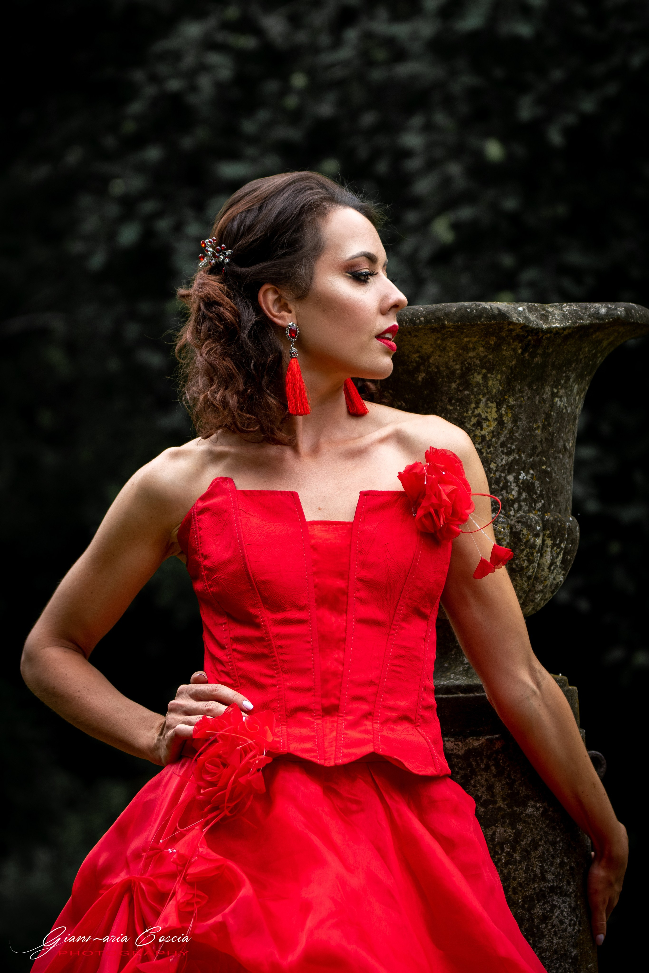 Modella in Villa. “Gianmaria Coscia fotografo per passione”