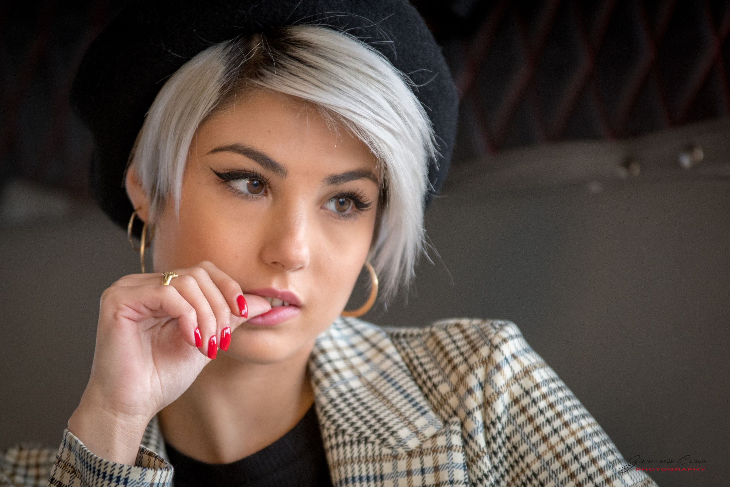 Shooting Giorgia Soleri. “Gianmaria Coscia fotografo per passione”