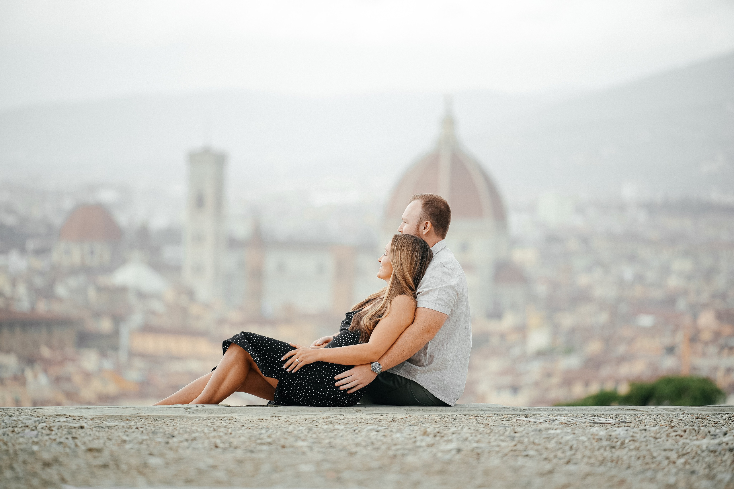 Secret Proposal with Amazing View. Wedding Photographer in Italy
