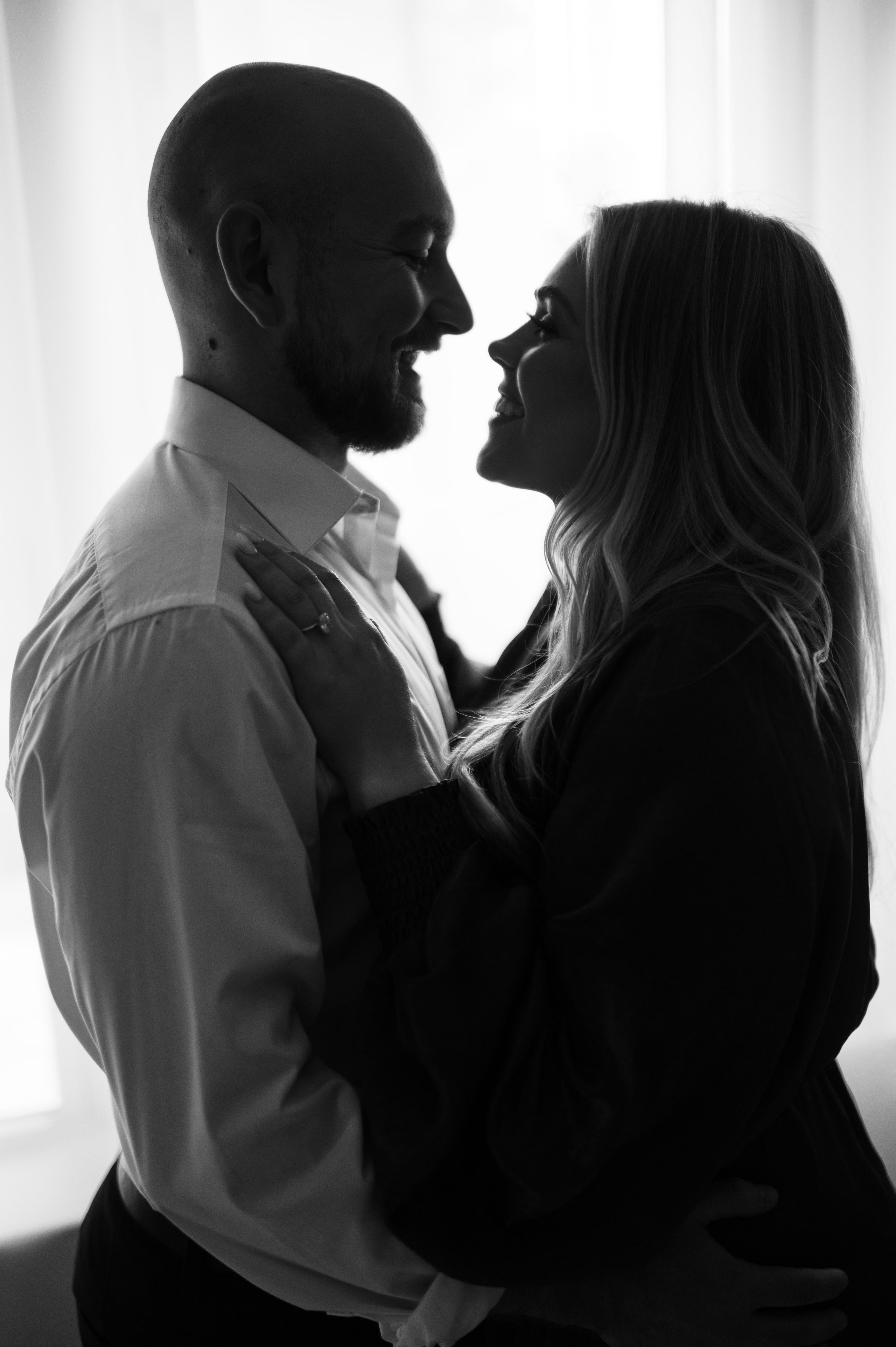 Mike & Elizabeth. Wedding, maternity and family photographer in Charlotte Tasha Minn