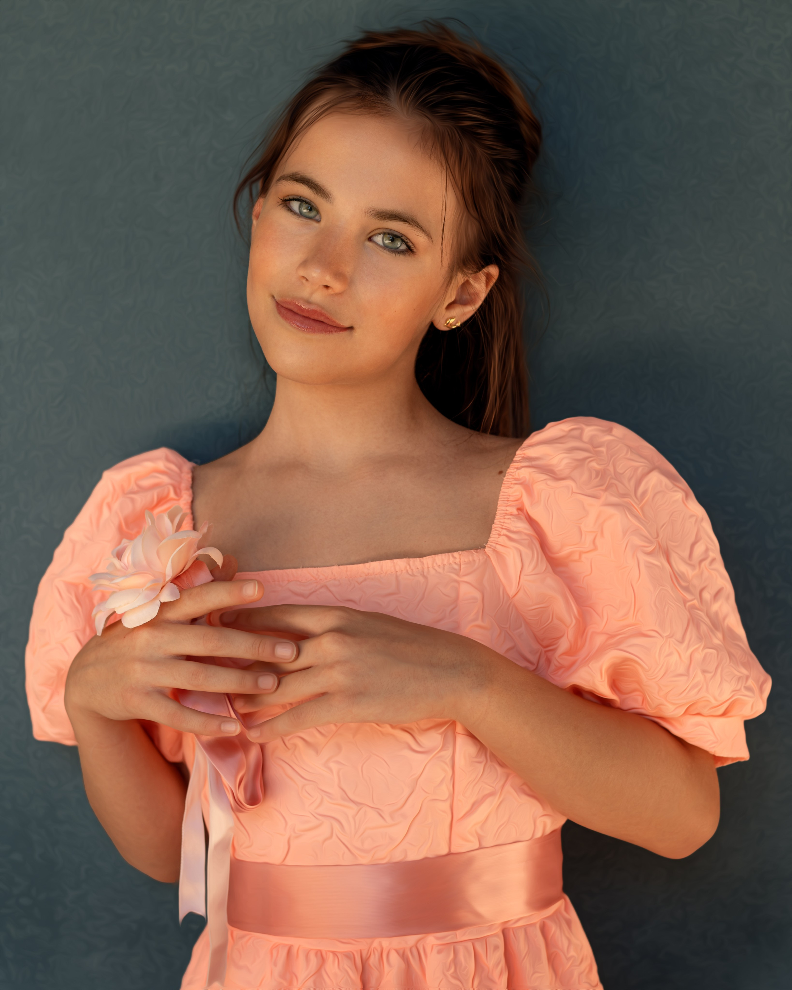 Children's Art portrait. Фотограф в Неаполе